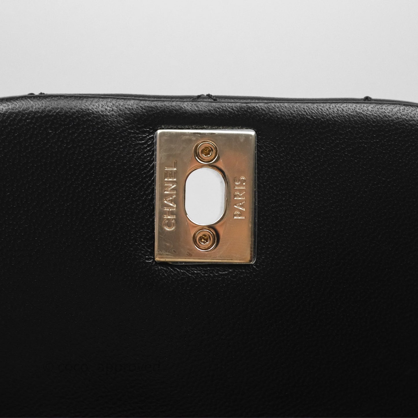 Chanel Small Duma Drawstring Backpack Black Lambskin Gold Hardware