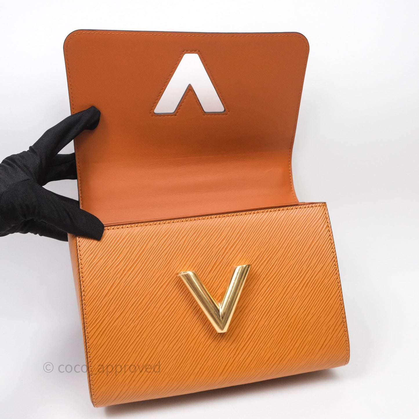 Louis Vuitton Twist Bag MM Gold Honey Epi