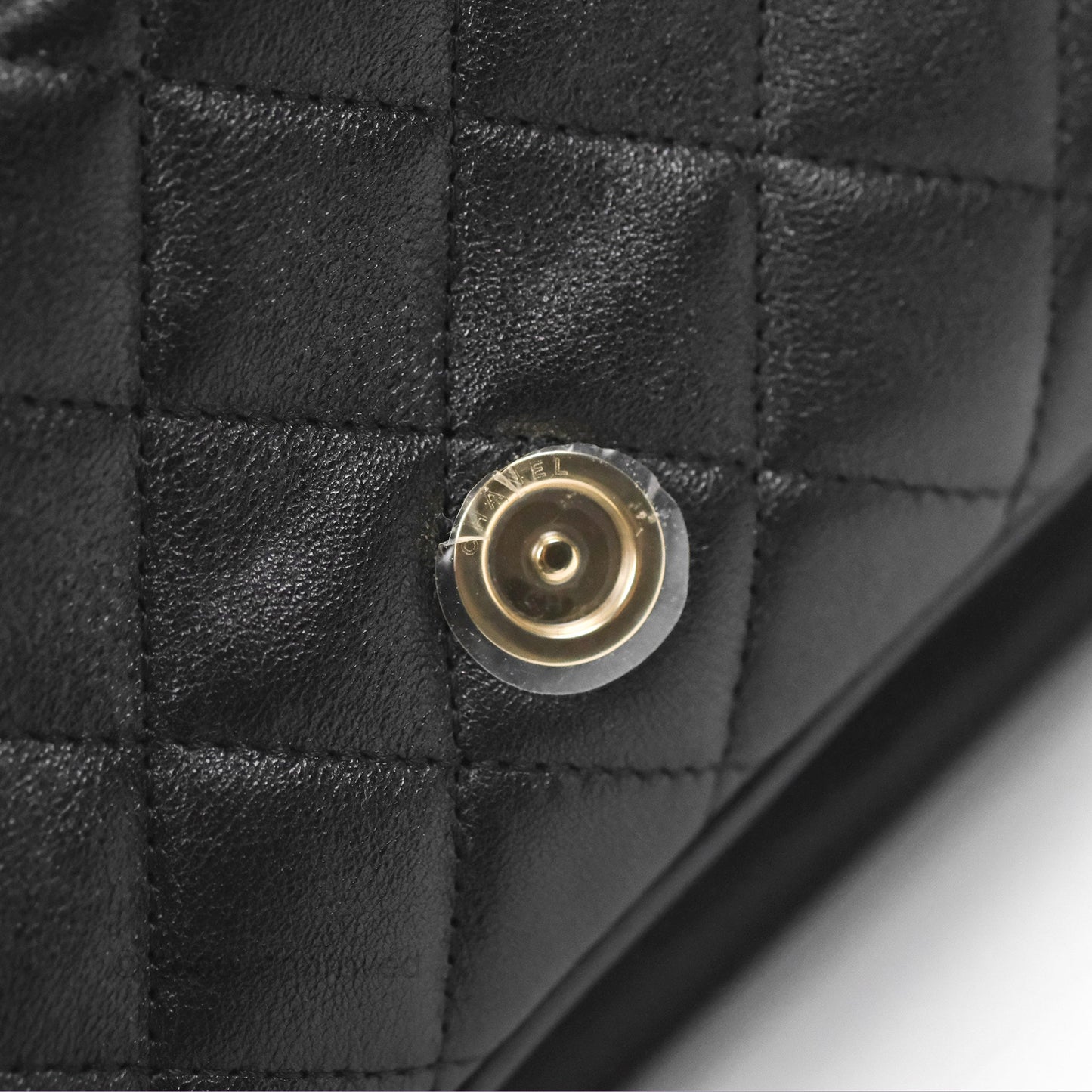 Chanel Quilted Large Duma Drawstring Backpack Black Lambskin