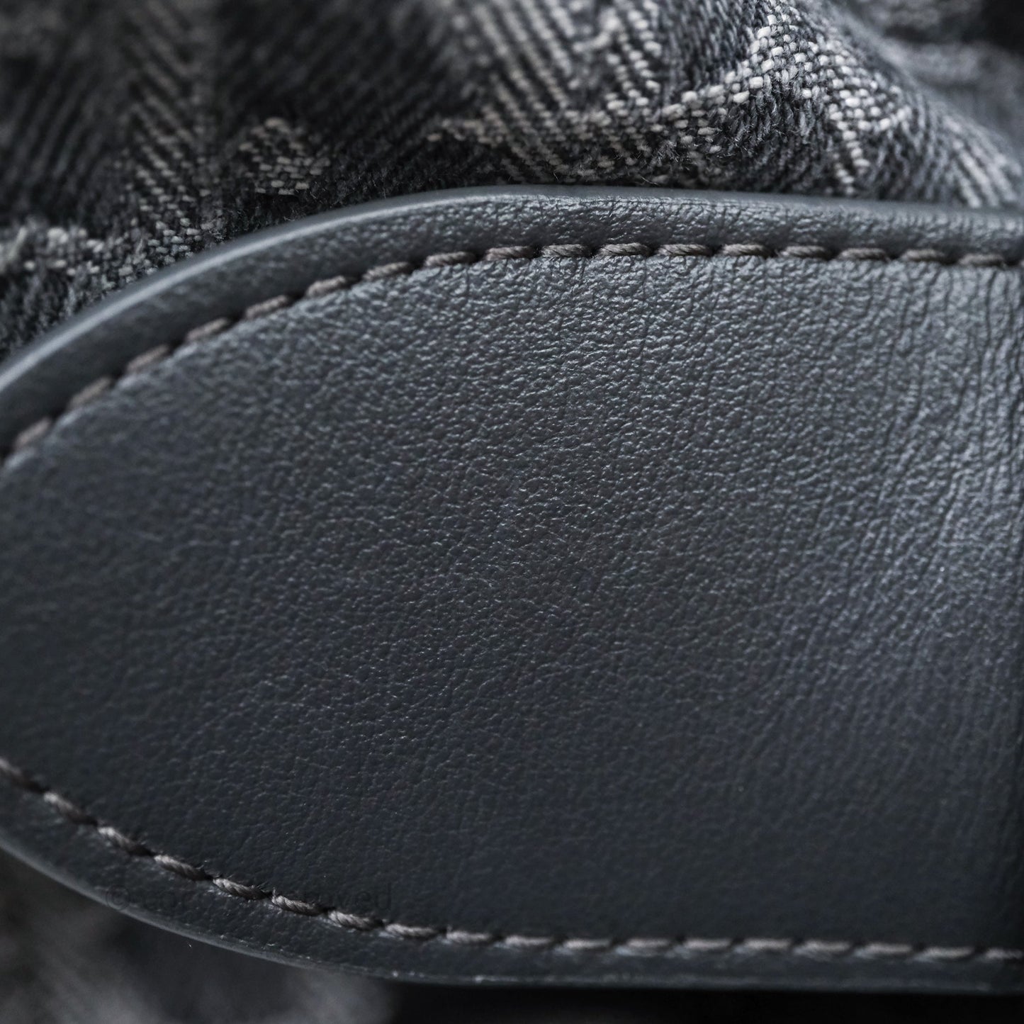 Dior Small D-Journey Bag Gray Denim Dior Oblique Jacquard