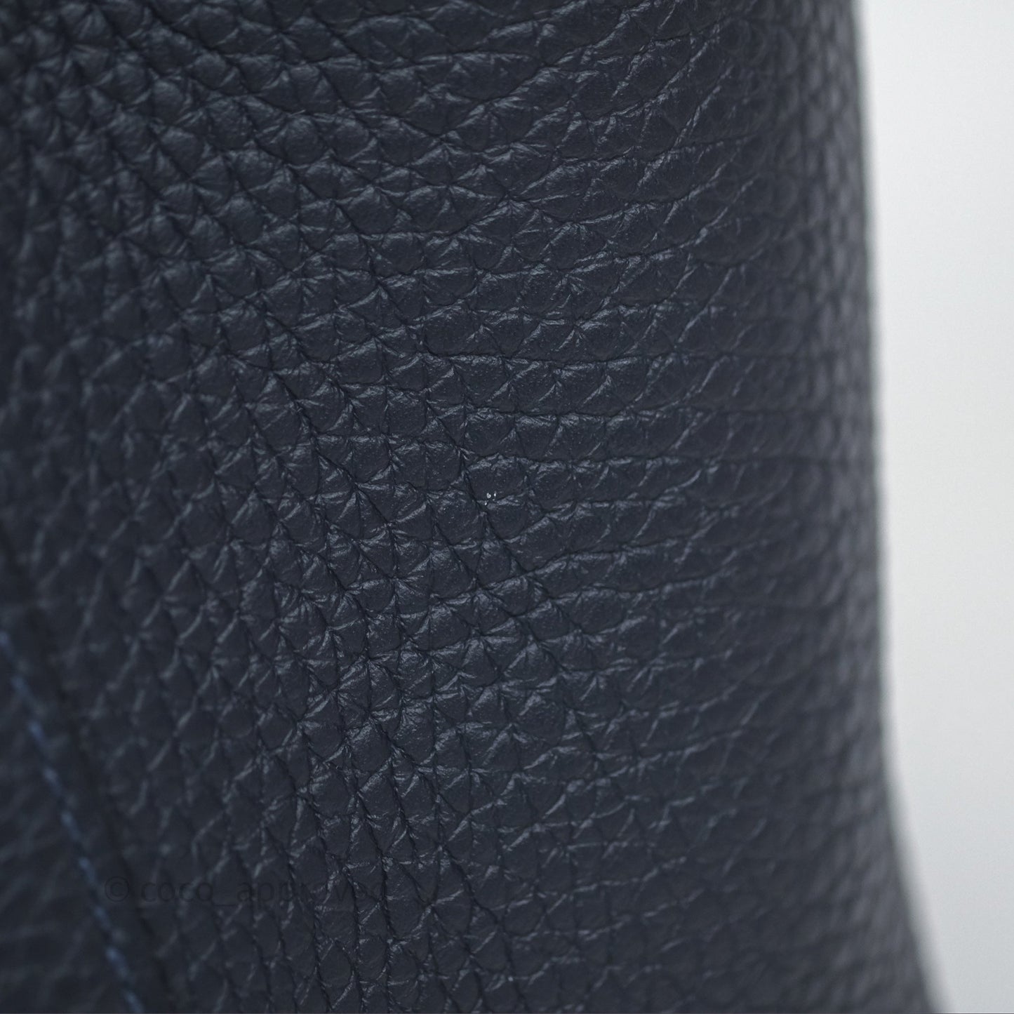 Hermès Picotin 18 Bleu Nuit 2Z Clemence Palladium Hardware