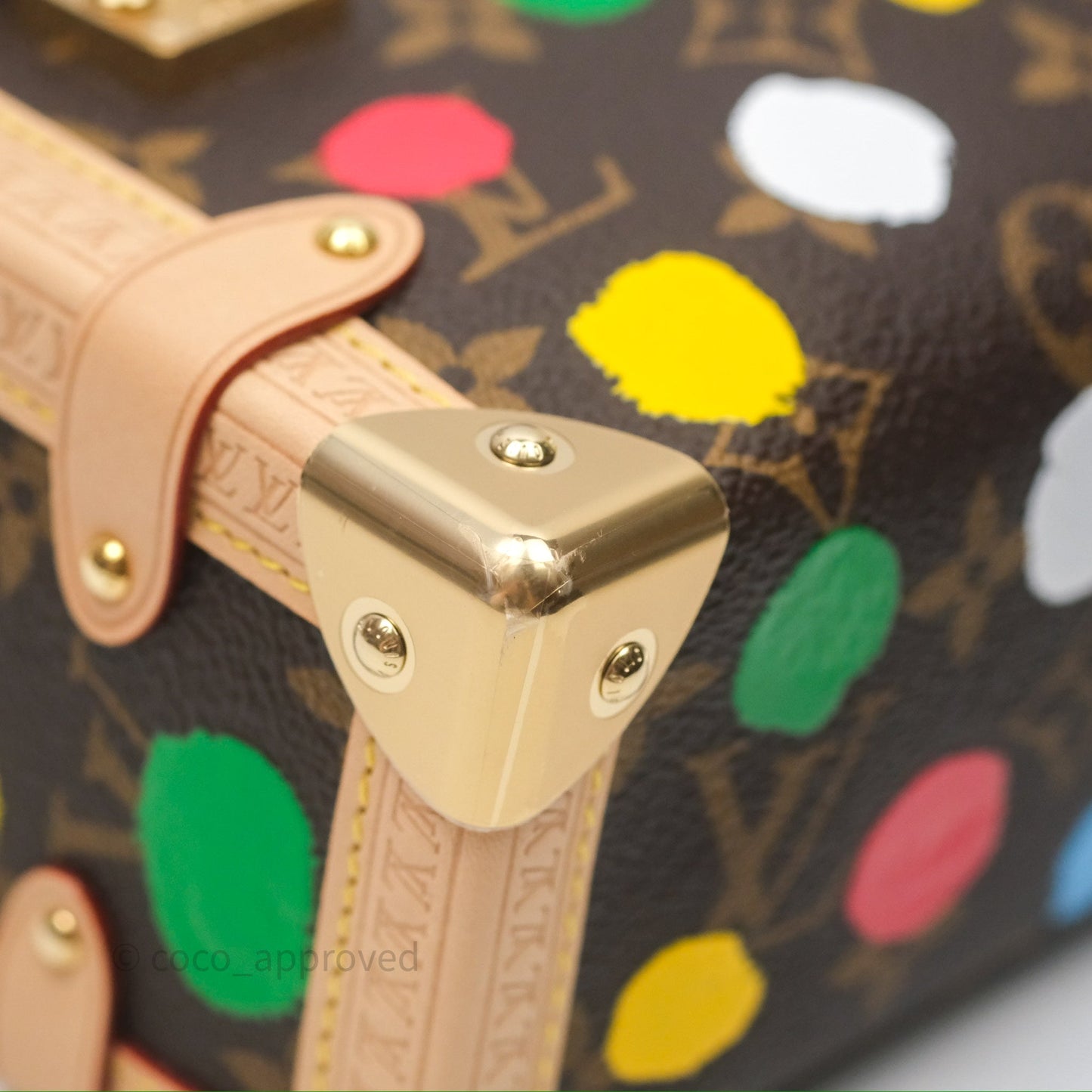 Louis Vuitton x Yayoi Kusama Monogram Painted Dots Side Trunk