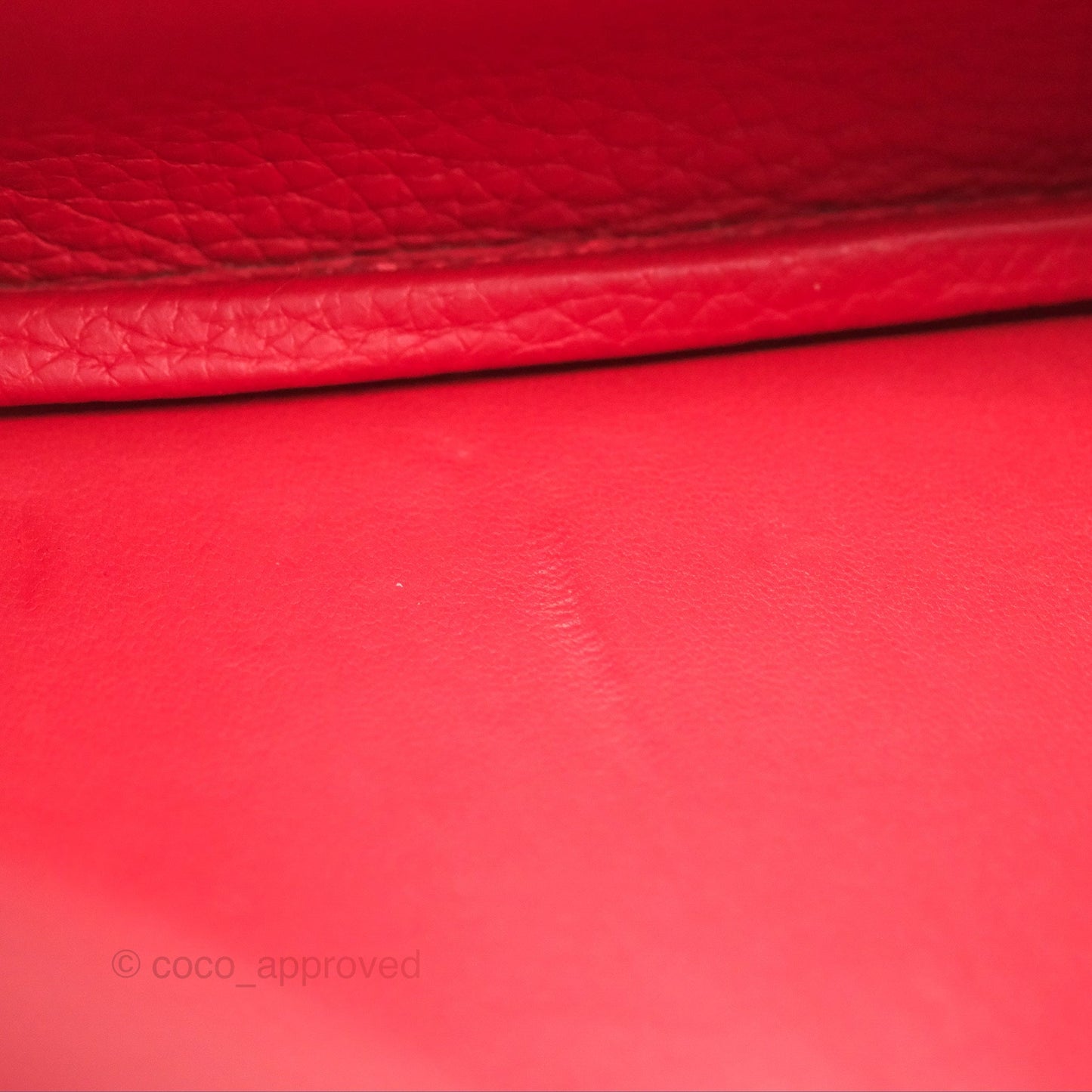 Hermès Lindy 26 Rouge Tomate Clemence Gold Hardware