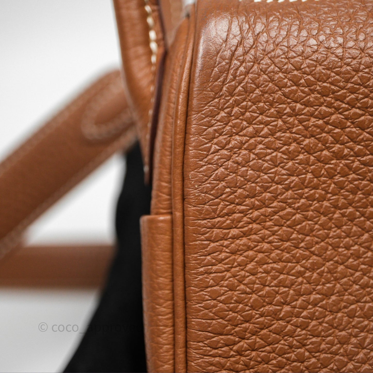 Hermès Mini Lindy 20 Gold Clemence Palladium Hardware