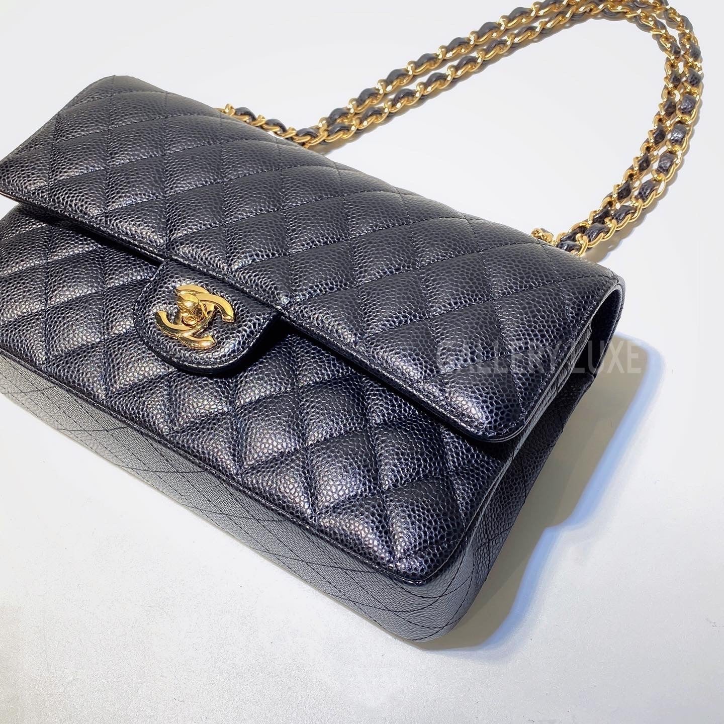 No.3115-Chanel Caviar Classic Flap Bag 25cm