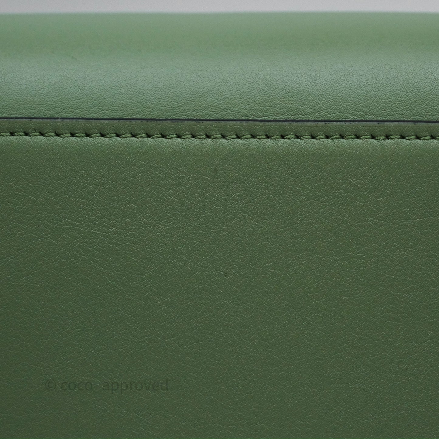 Loewe Small Anagram Tote In Rosemary Green Calfskin