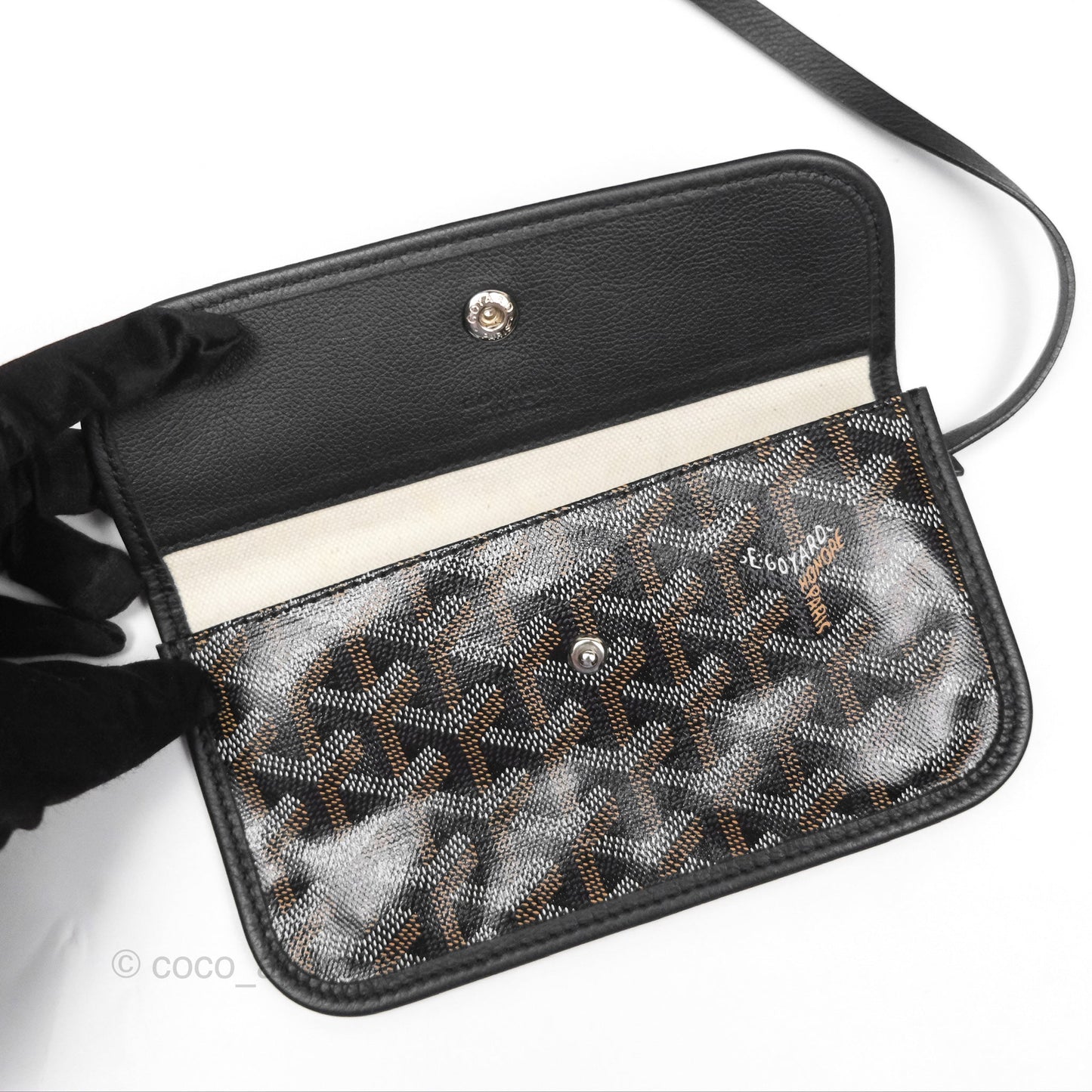 Goyard St Louis Tote PM ⁣⁣⁣⁣⁣⁣⁣⁣⁣⁣⁣⁣⁣⁣⁣⁣⁣⁣⁣⁣Goyardine Canvas Black