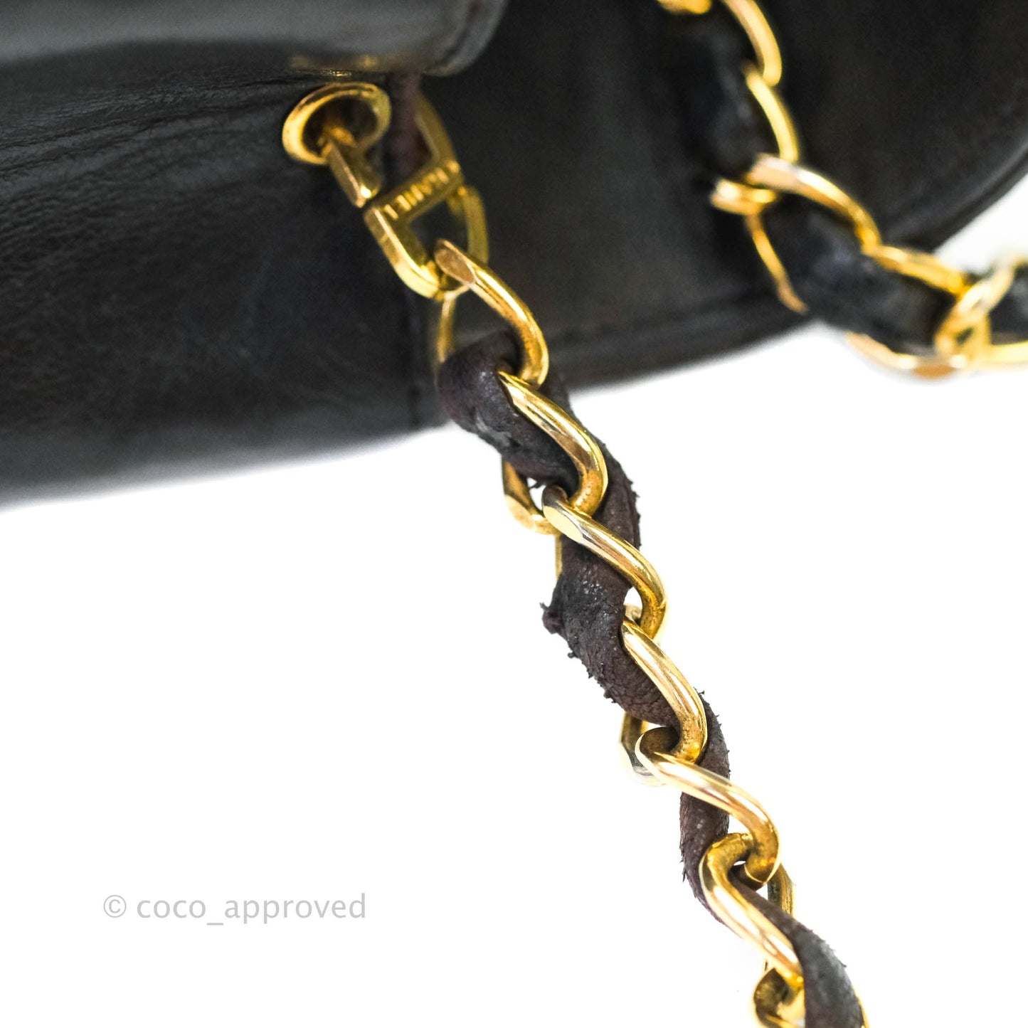 Chanel Black Quilted Lambskin Small Vintage Classic Diana Flap Bag