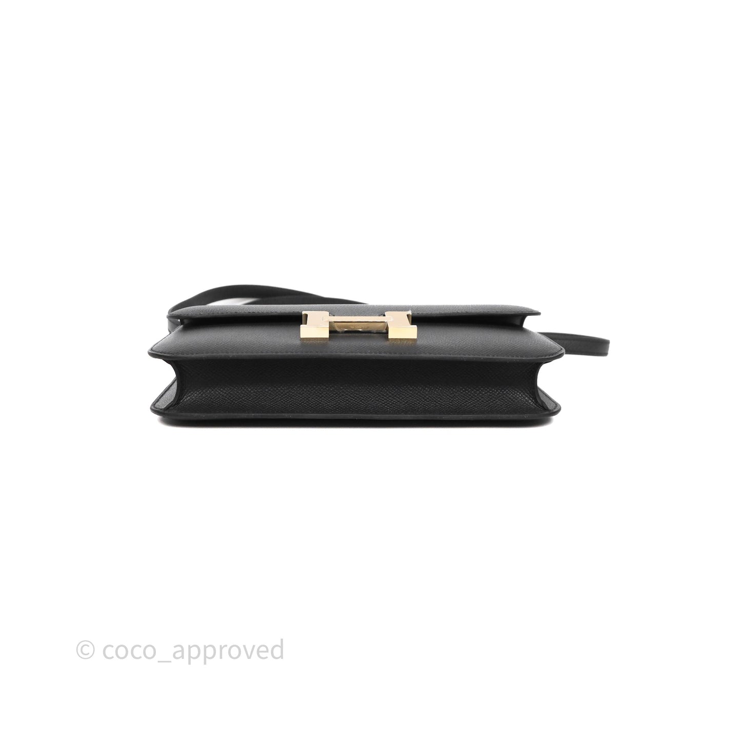 Hermès Constance Elan Plomb 8P Epsom Gold Hardware
