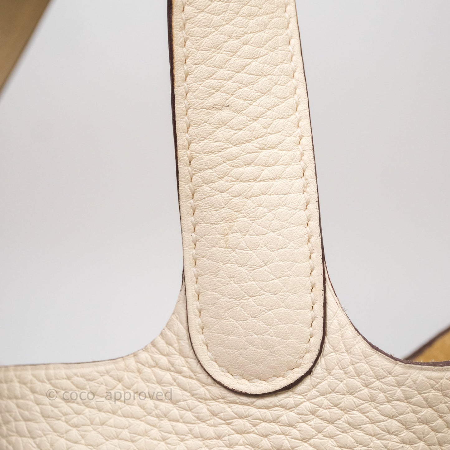 Hermès Picotin 22 Nata I2 Clemence Gold Hardware