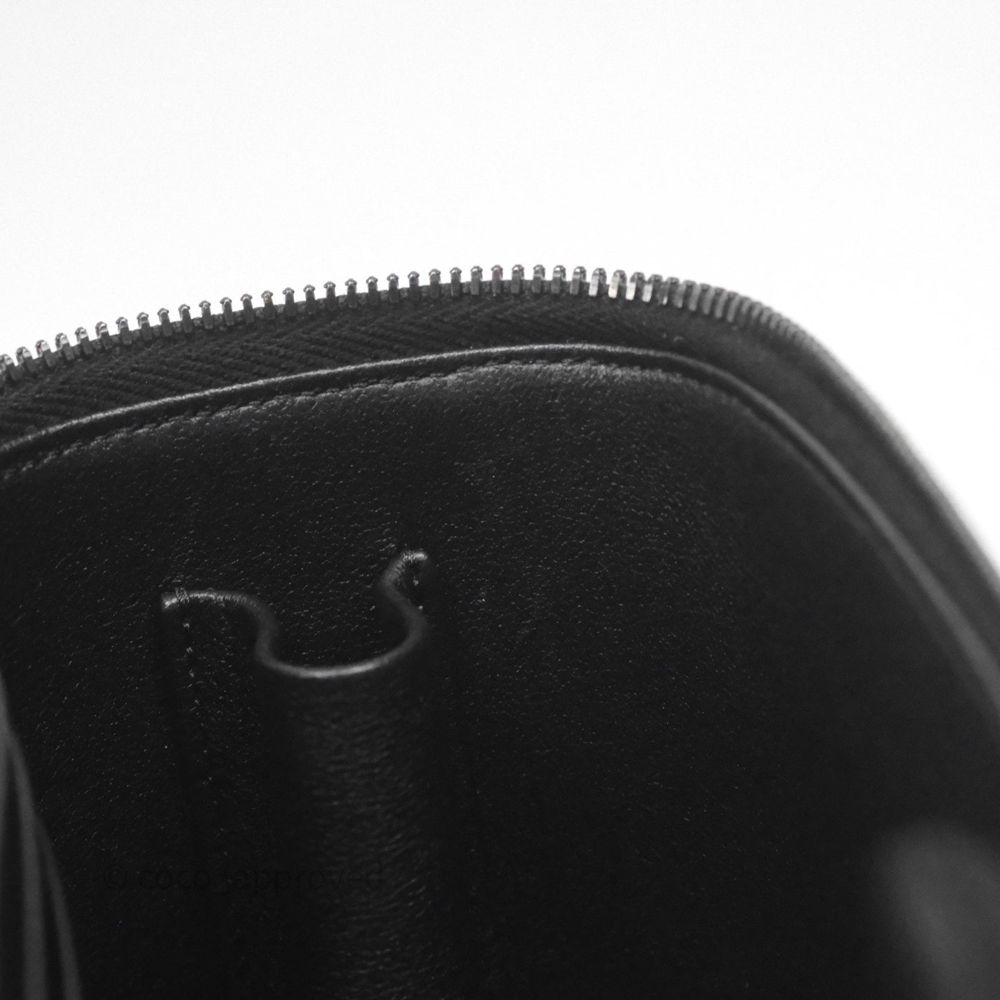 Chanel Vanity Rectangular Top Handle So Black Lambskin