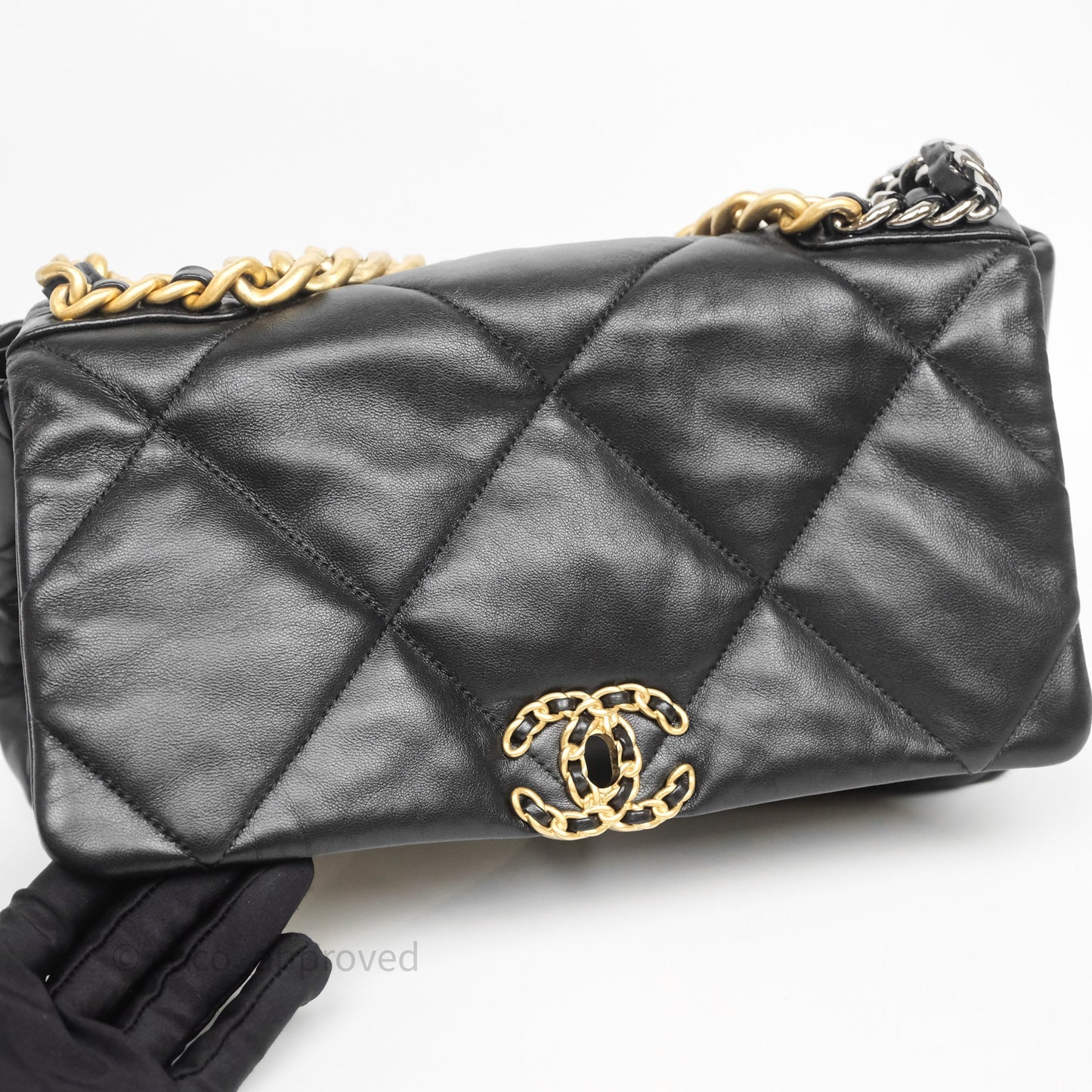 Chanel 19 Medium Black Mixed Hardware