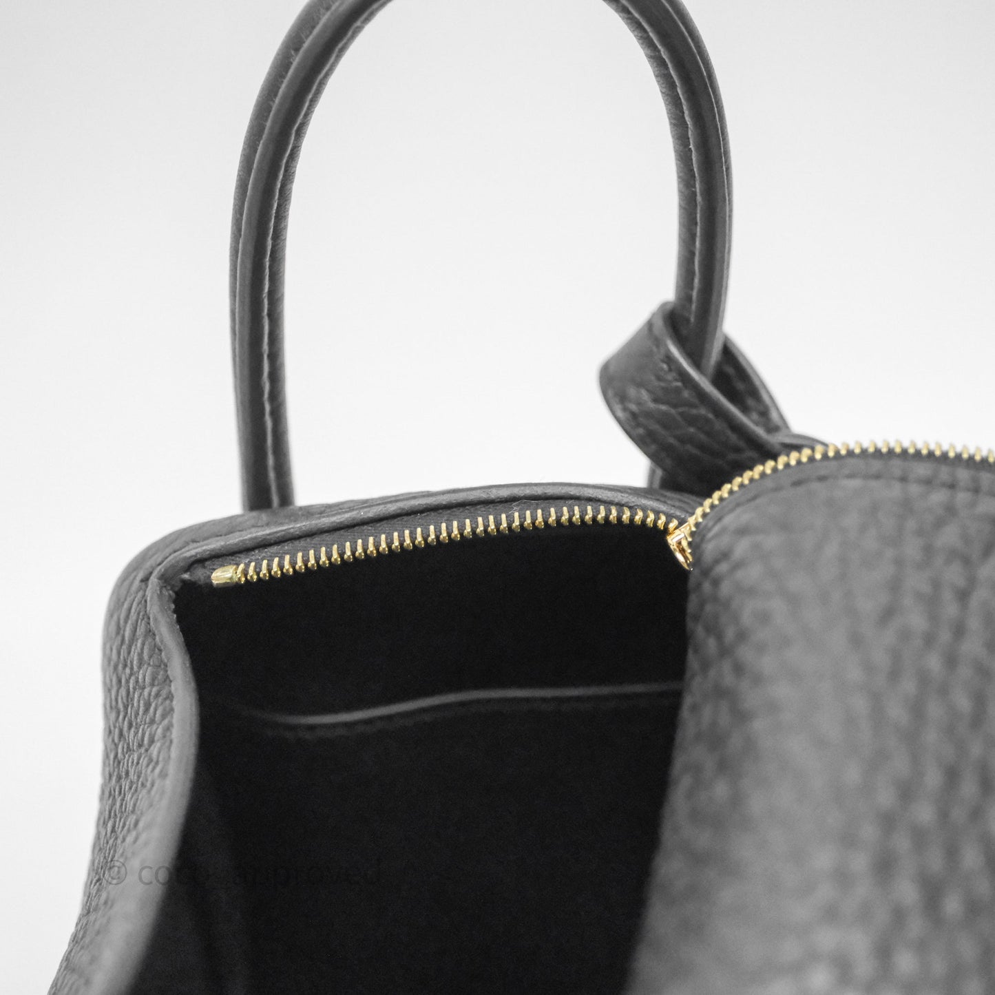 Hermès Mini Lindy 20 Noir 89 Clemence Gold Hardware