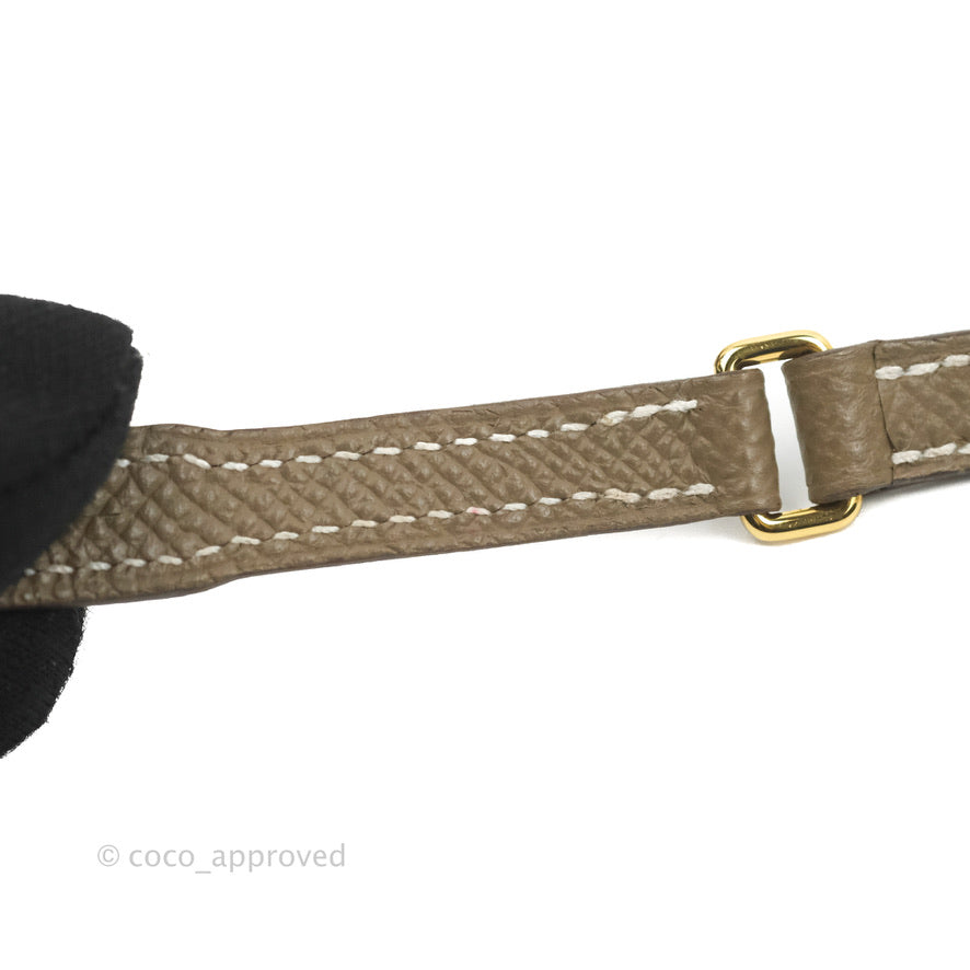 Hermès Constance Long To Go Wallet Etoupe Epsom Gold Hardware
