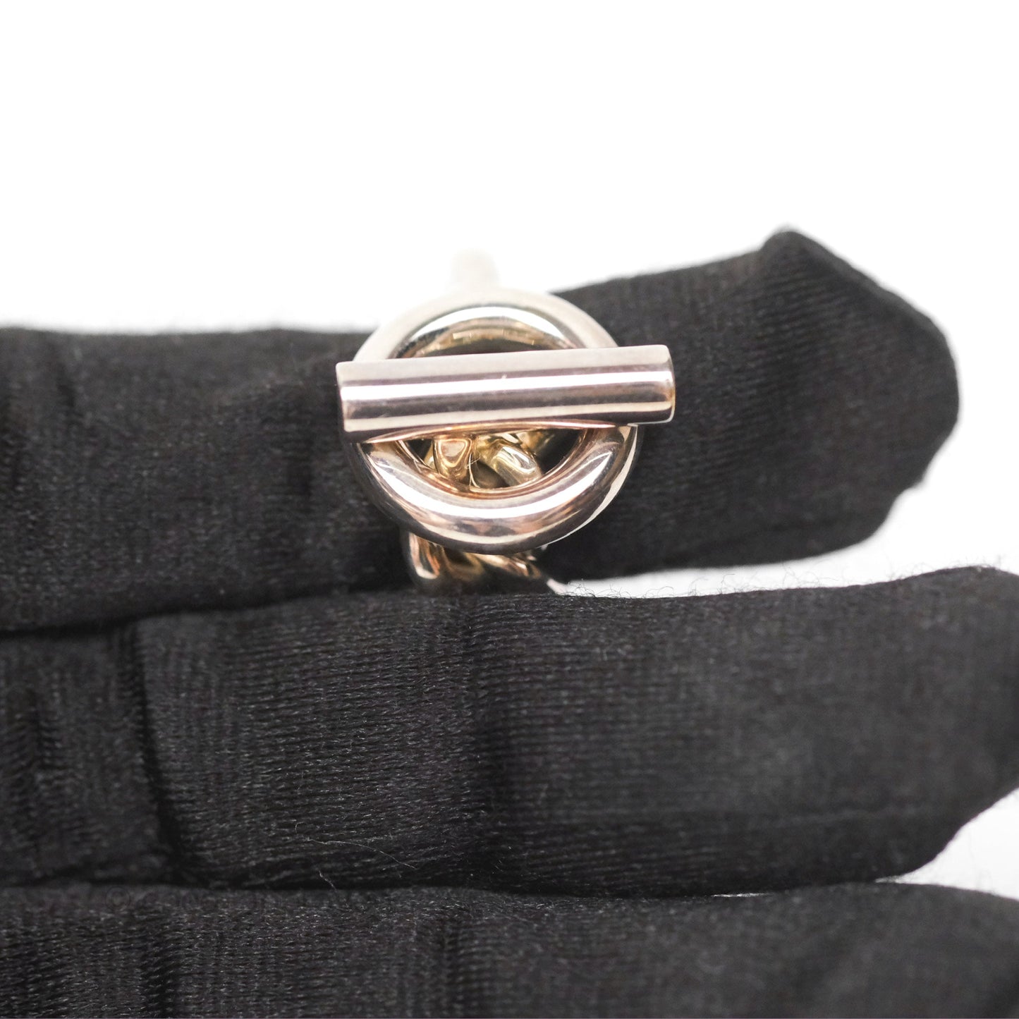 Hermès Echappee Ring GM Sterling Silver