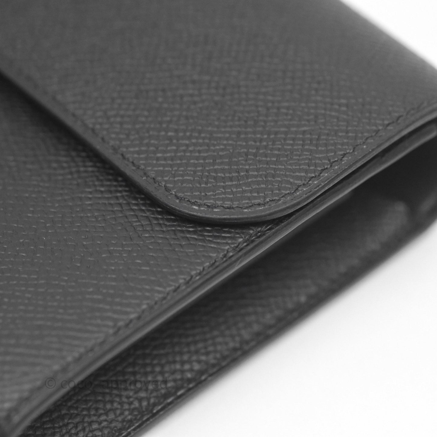Hermès Constance Long To Go Wallet Black Noir 89 Epsom Gold Hardware