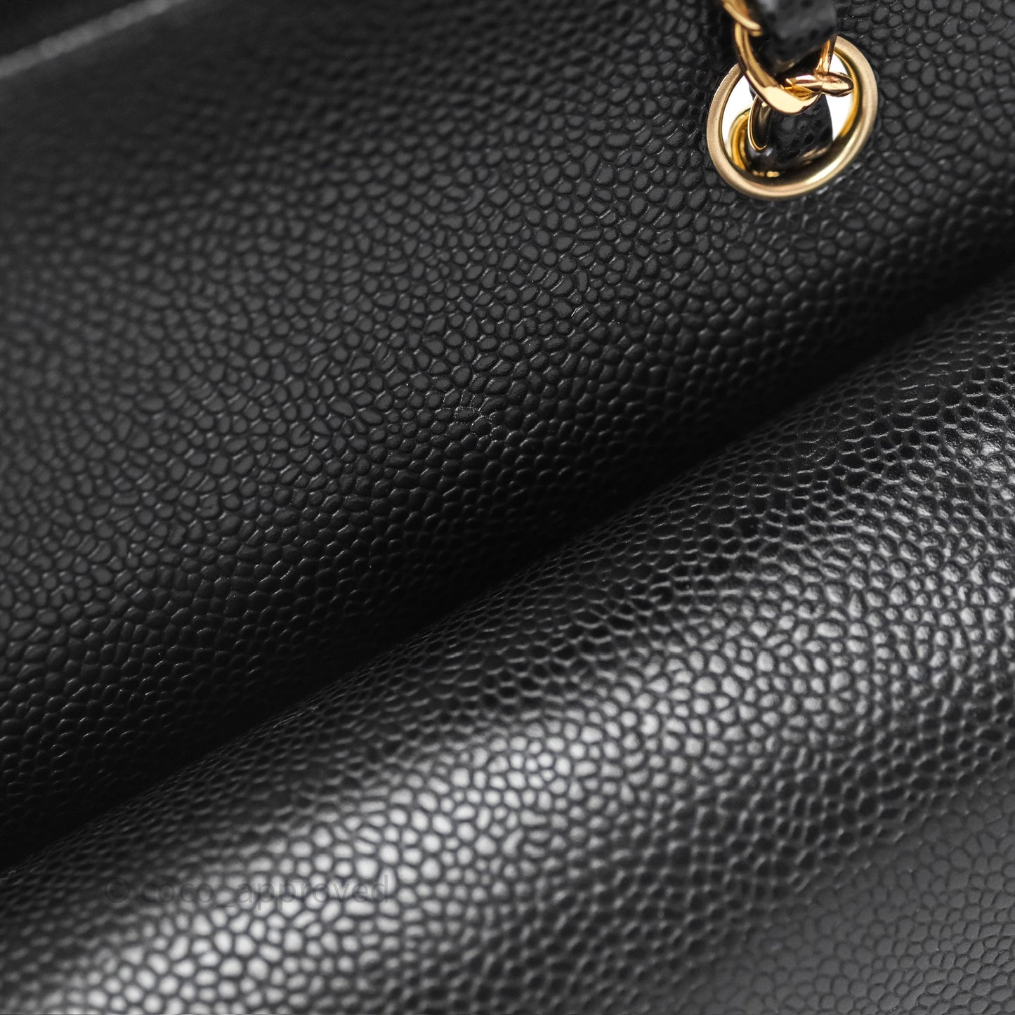 Chanel Quilted Small Classic Flap Black Caviar Gold Hardware