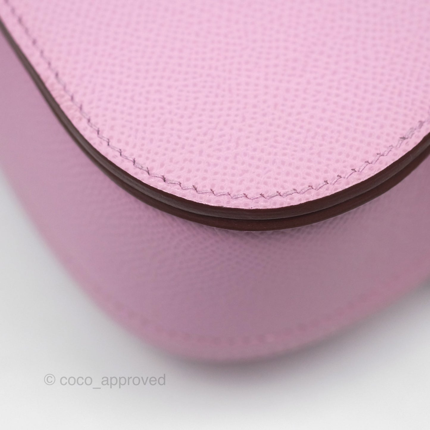 Hermès Della Cavalleria Mini Bag Mauve Sylvestre X9 Epsom Palladium Hardware