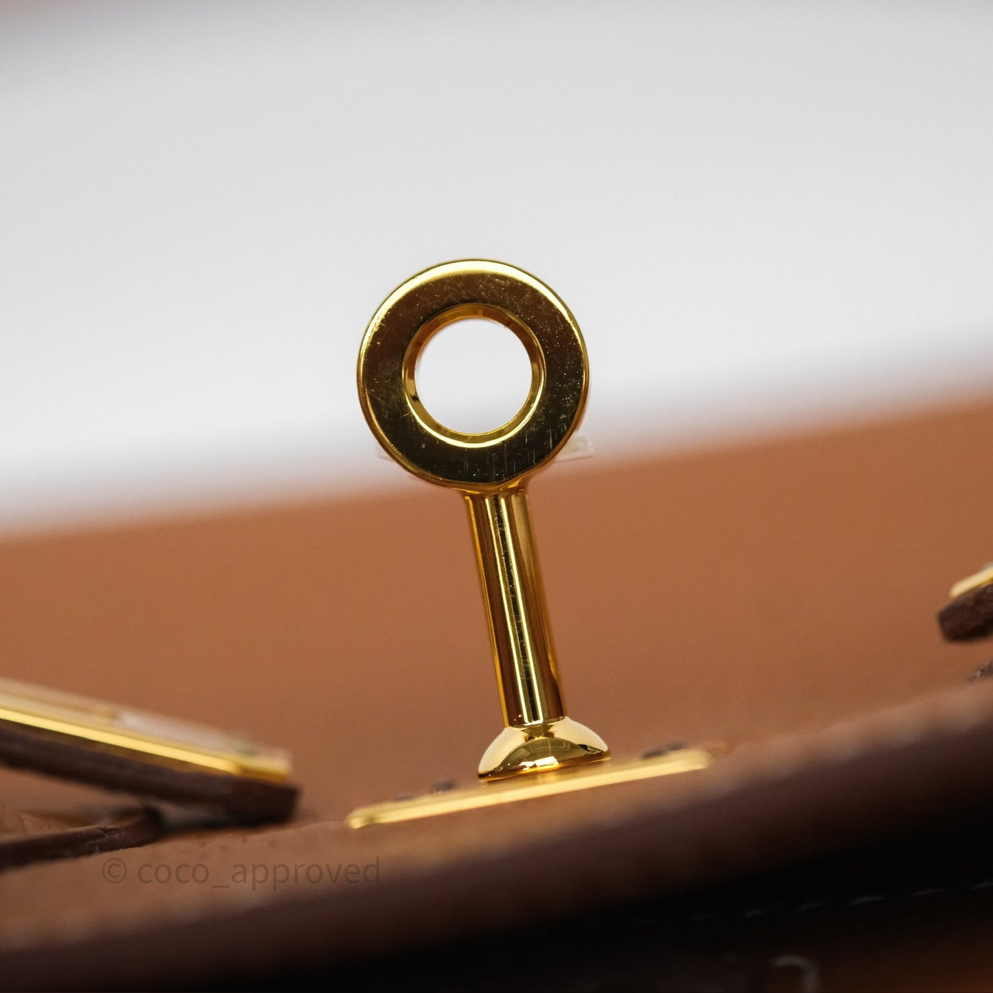 Hermes Birkin 25 Retourne Gold 37 Togo Gold Hardware