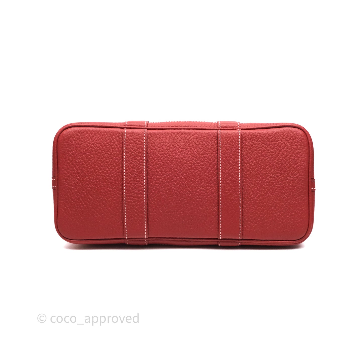Hermès Garden Party 30 Canvas Rose Sakura 3Q/ Rouge Duchesse 2V