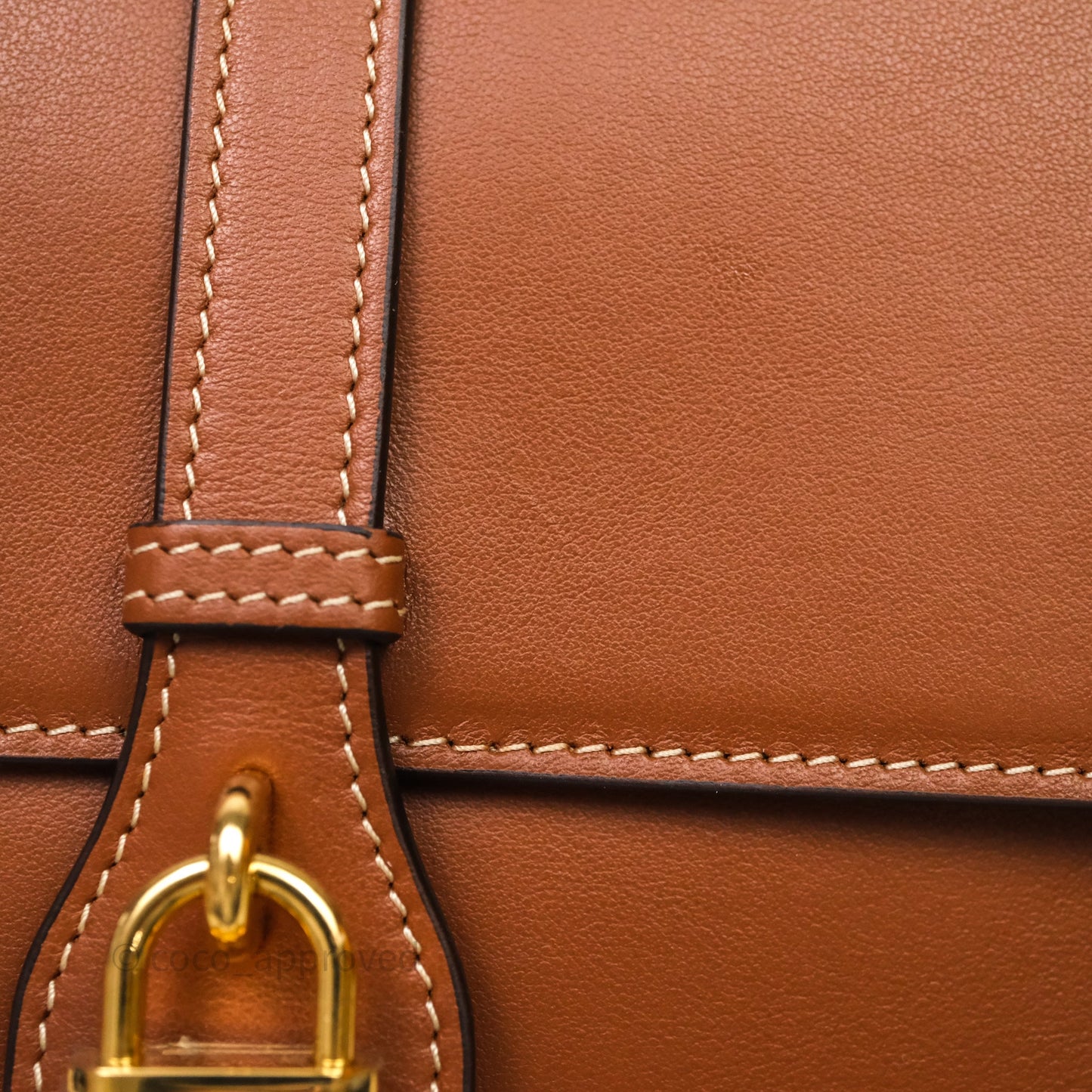 Celine Medium Tabou Tan Smooth Calfskin