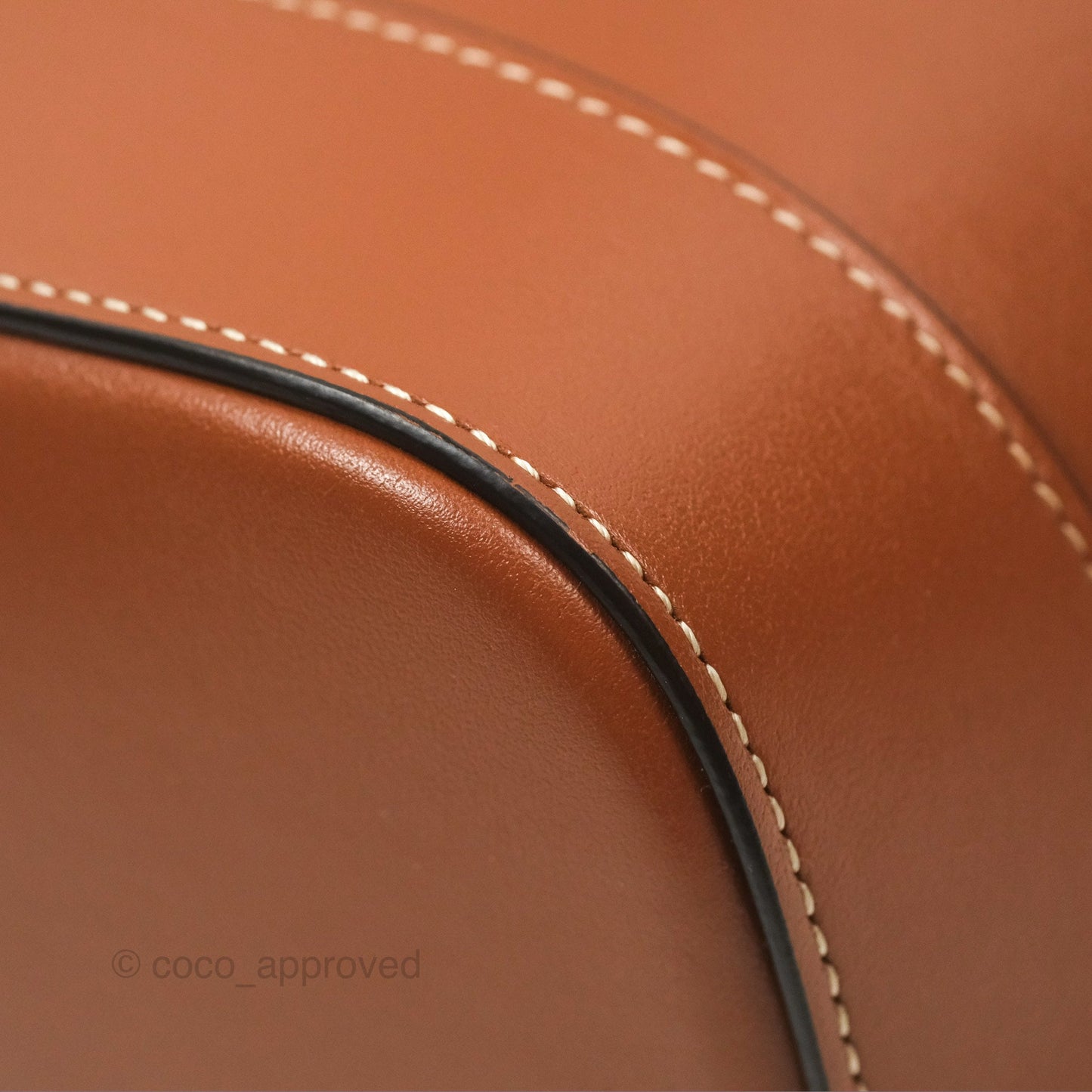 Celine Small Bucket Cuir Triomphe in Calfskin Tan