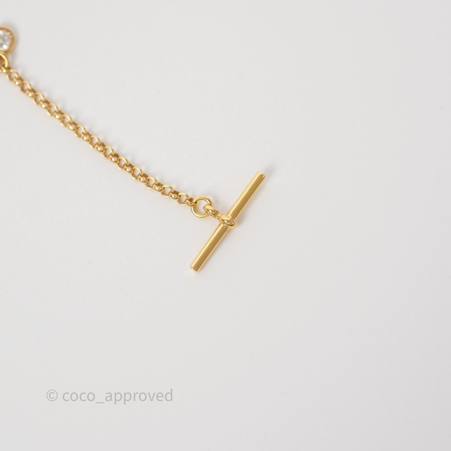 Hermes Gambade Bracelet Diamond 18K Rose Gold