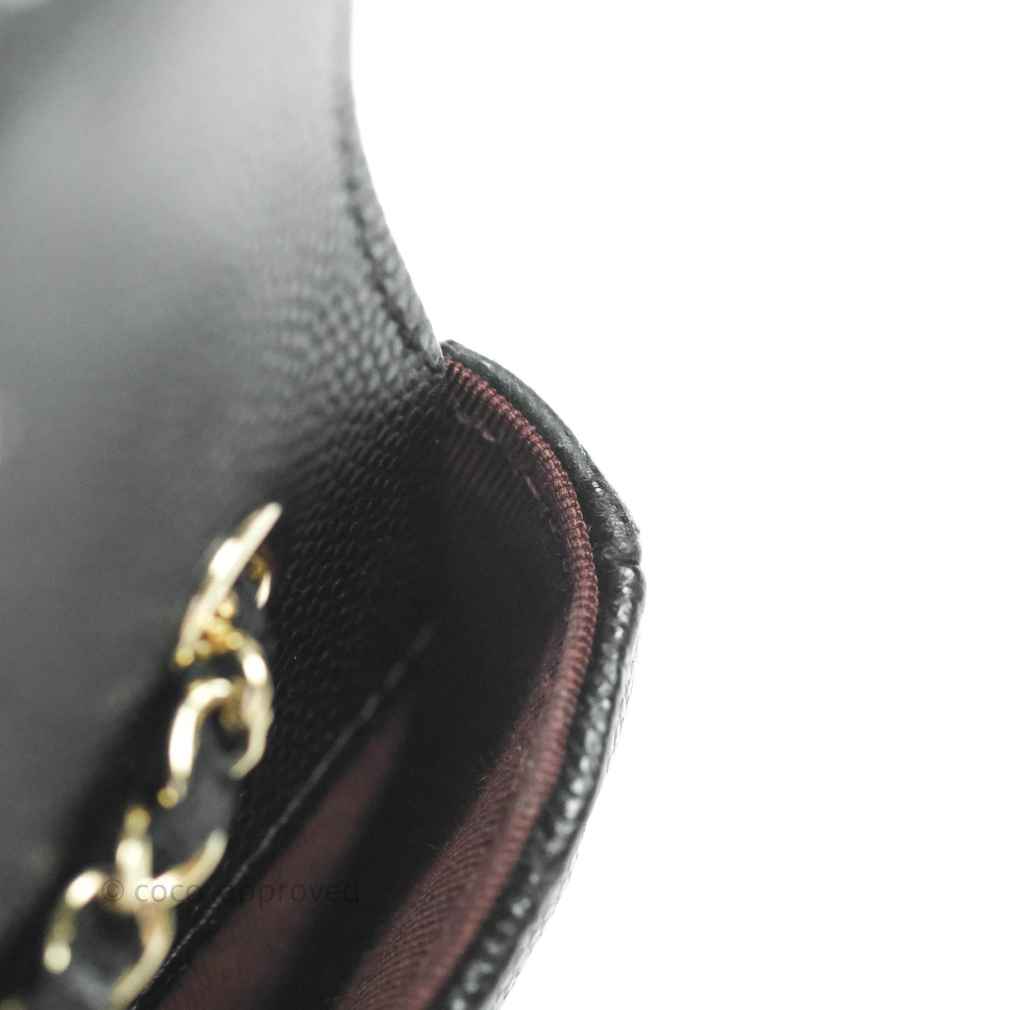 Chanel Classic Belt Bag Black Caviar Gold Hardware