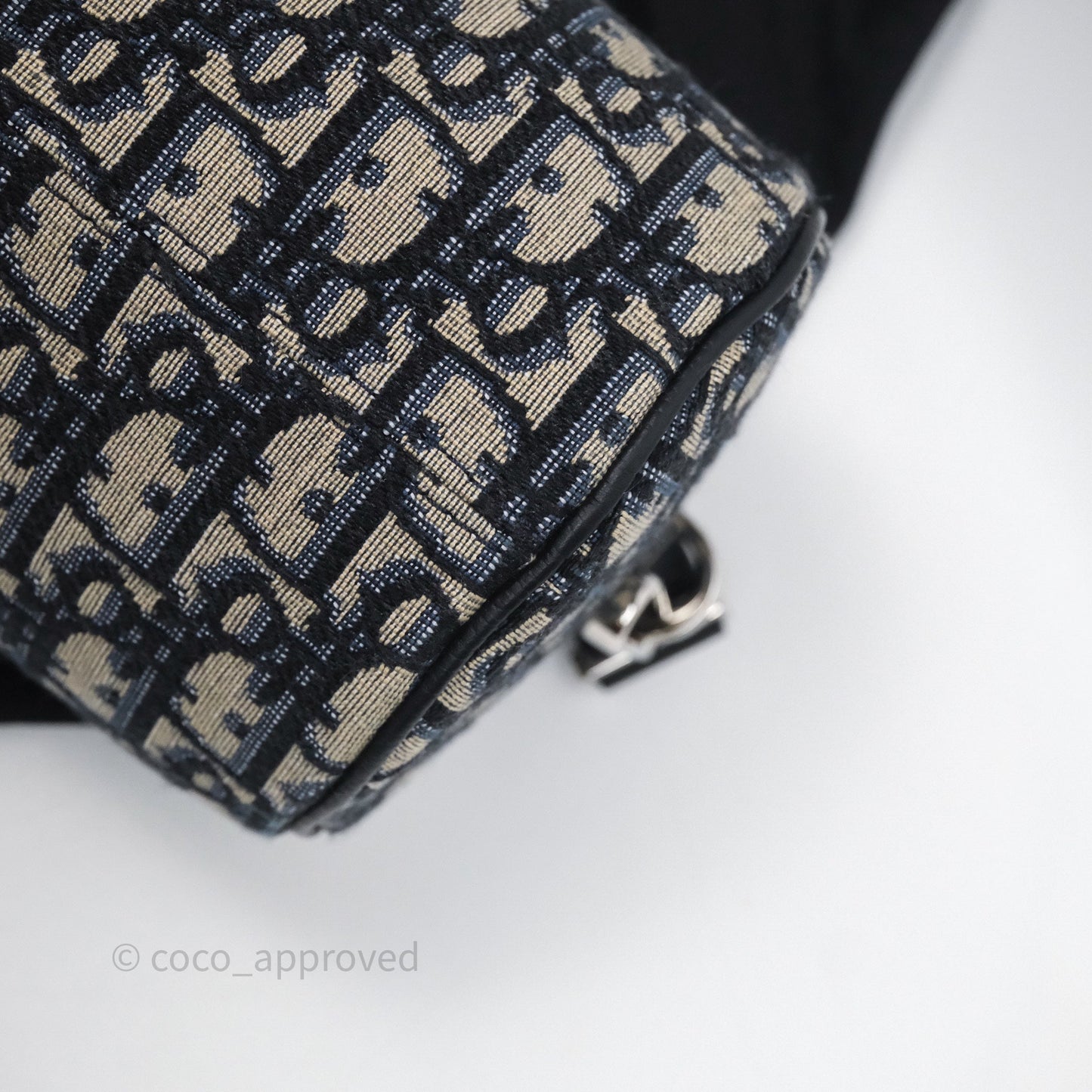 Dior Men's Mini Roller Messenger Bag Oblique Jacquard