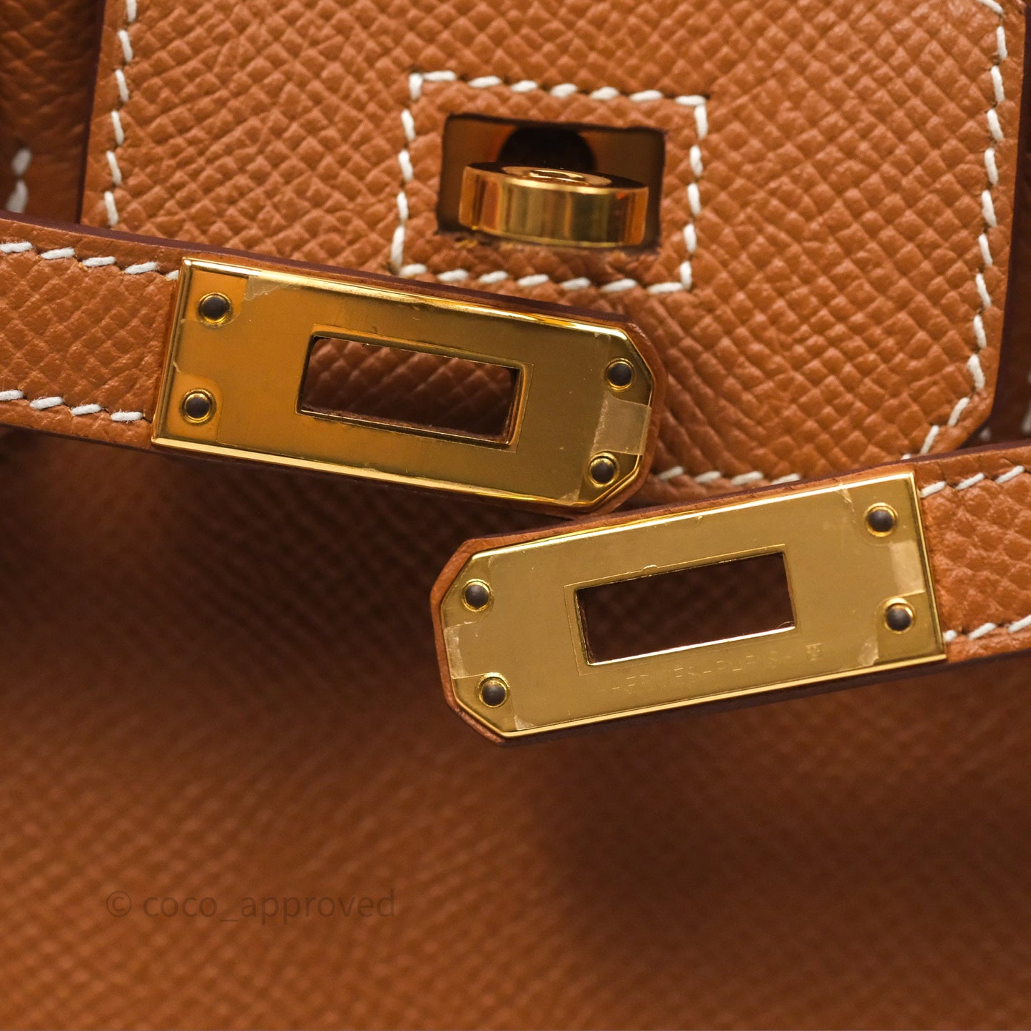 Hermès Birkin 25 Sellier Gold 37 Epsom Gold Hardware