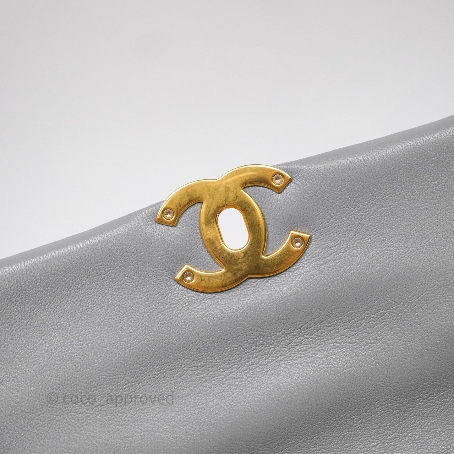 Chanel 19 Small Grey Mixed Hardware