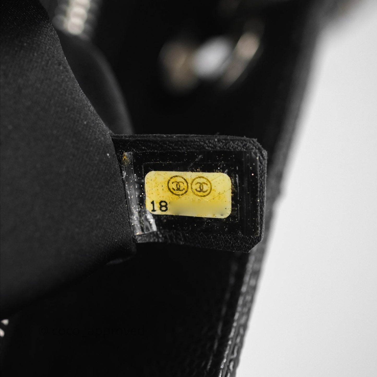 Chanel GST Black Caviar Silver Hardware