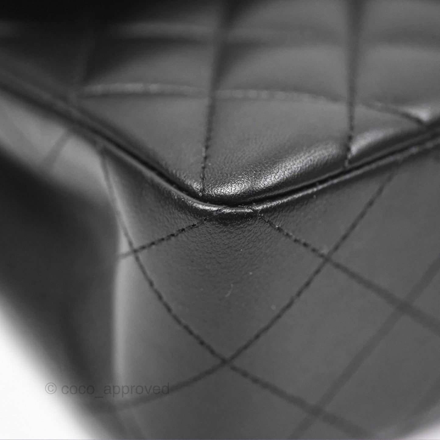 Chanel Small Classic Flap Quilted Black Lambskin Gold Hardware