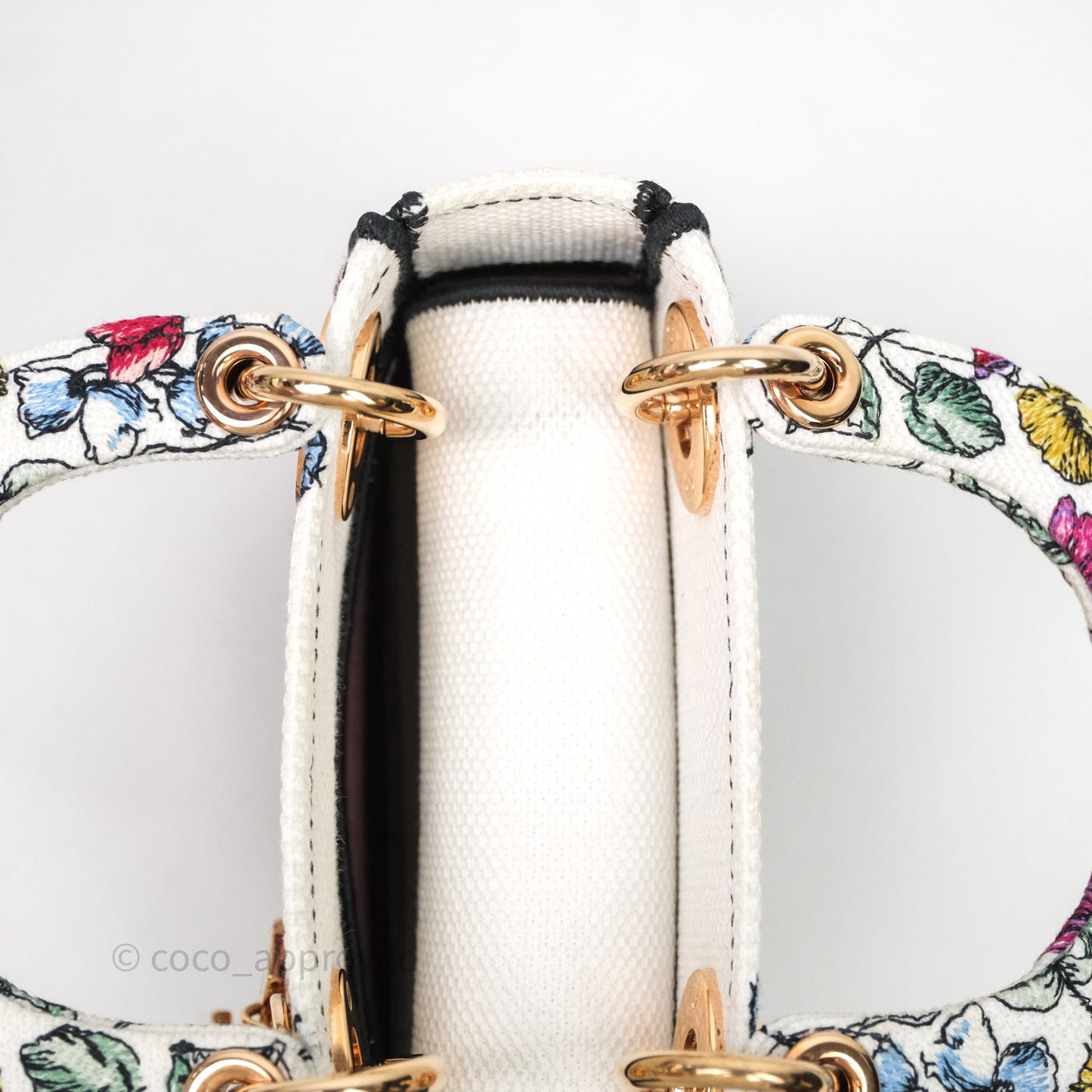 Christian Dior Mini Lady D-Lite Bag Florilegio Embroidered