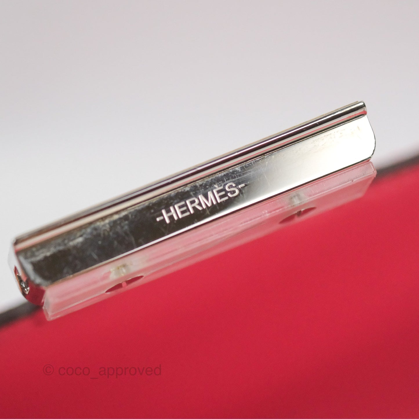 Hermès Constance Mini 18 Rose Azalee Evercolor Palladium Hardware