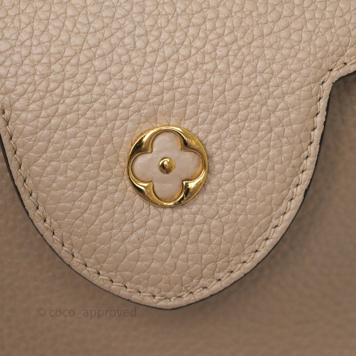 Louis Vuitton Capucines BB Taurillon Leather Galet