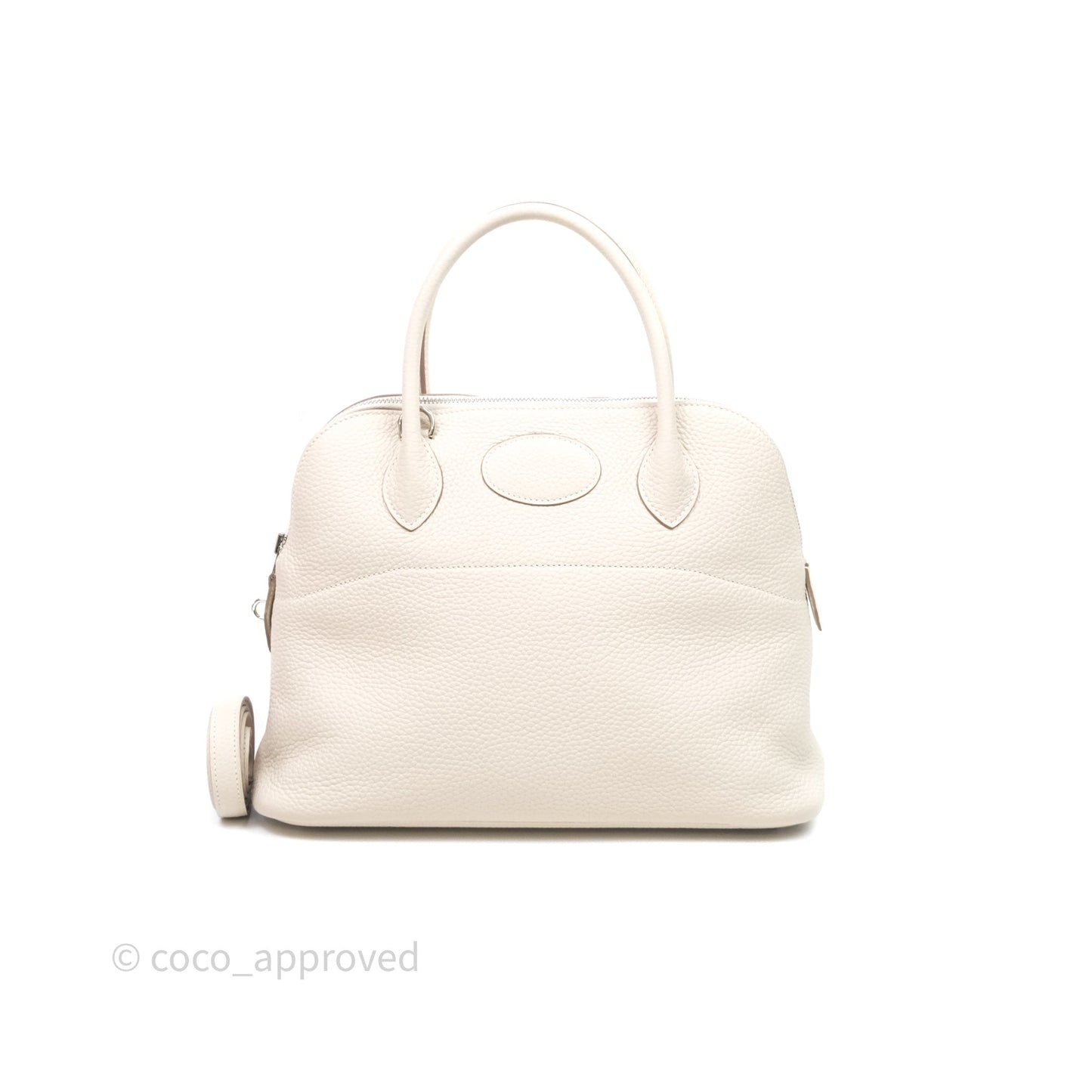Hermes Bolide 31 Clemence Craie 10 Palladium Hardware