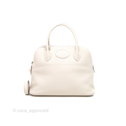 Hermes Bolide 31 Clemence Craie 10 Palladium Hardware
