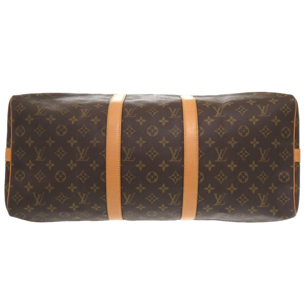 LOUIS VUITTON Boston Duffel bag M41416 Monogram canvas Brown Monogram Keepall bandouliere50 mens