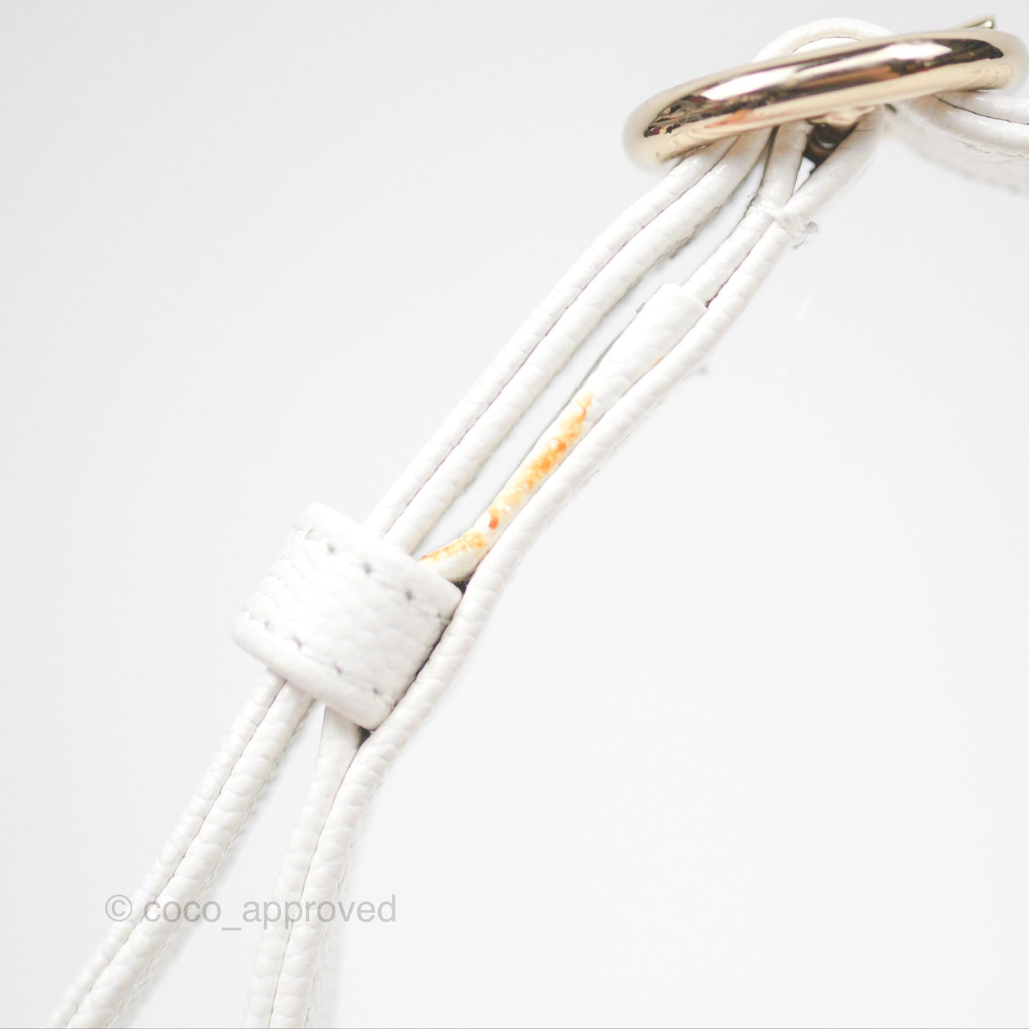 Chanel Mini Urban Spirit Backpack White Caviar Gold Hardware 23S