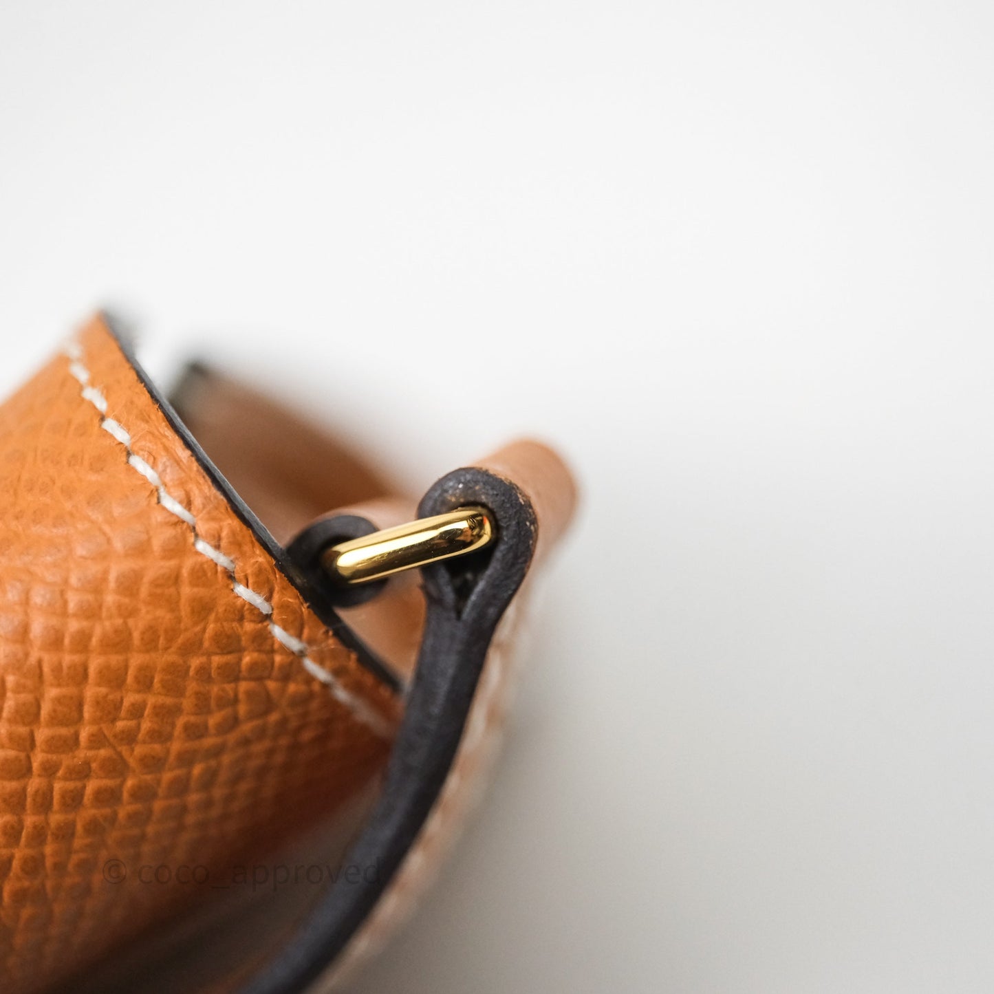 Hermès Kelly To Go Wallet Toffee 1H Epsom Gold Hardware