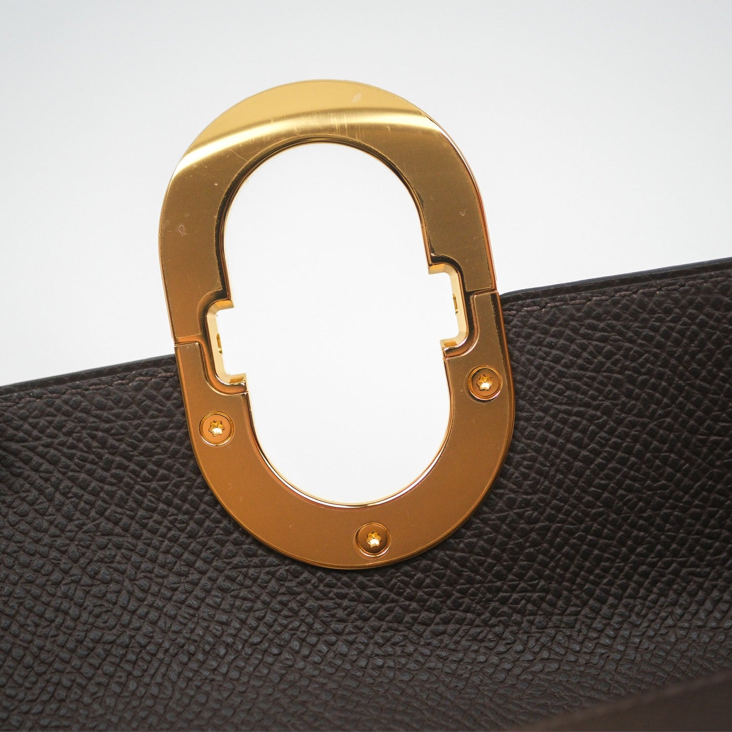Hermès Maillon To Go Epsom Ebene 46 Gold Hardware