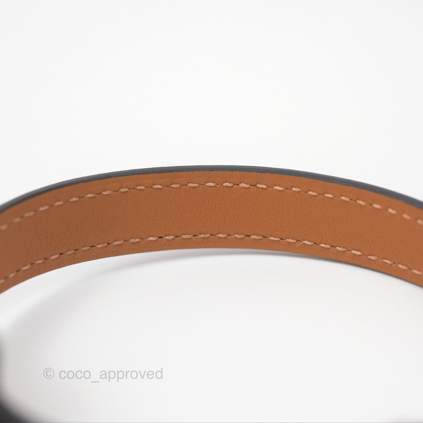 Hermès O'Kelly Bracelet Noir 89 Swift Gold Hardware