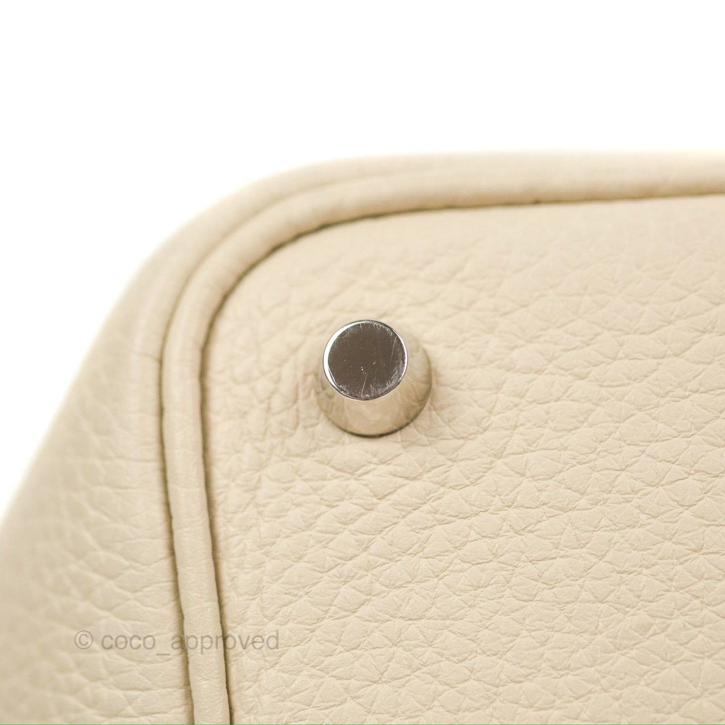 Hermès Picotin 18 Beton Clemence Palladium Hardware