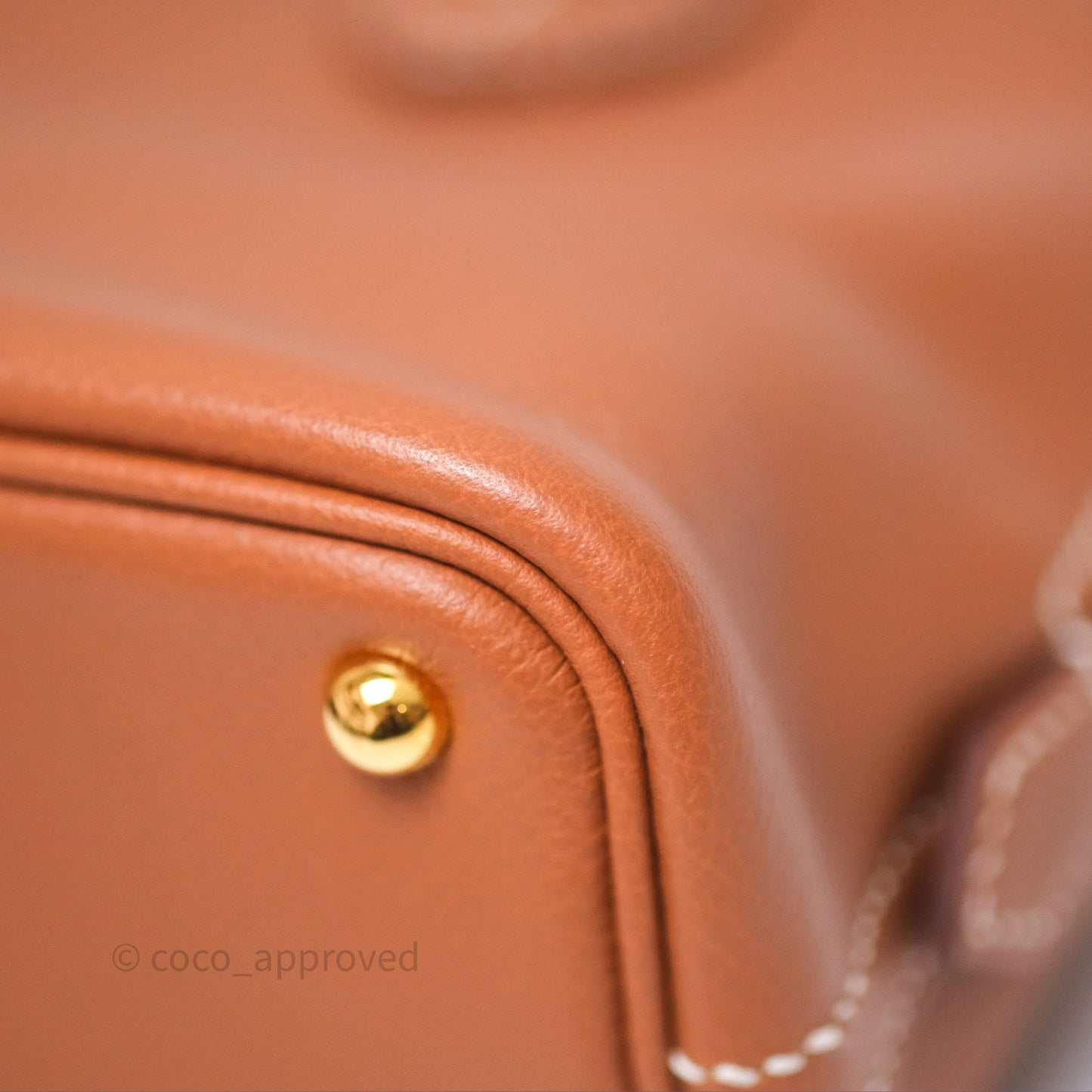 Hermès Bolide Mini 1923 Gold 37 Evercolor Gold Hardware