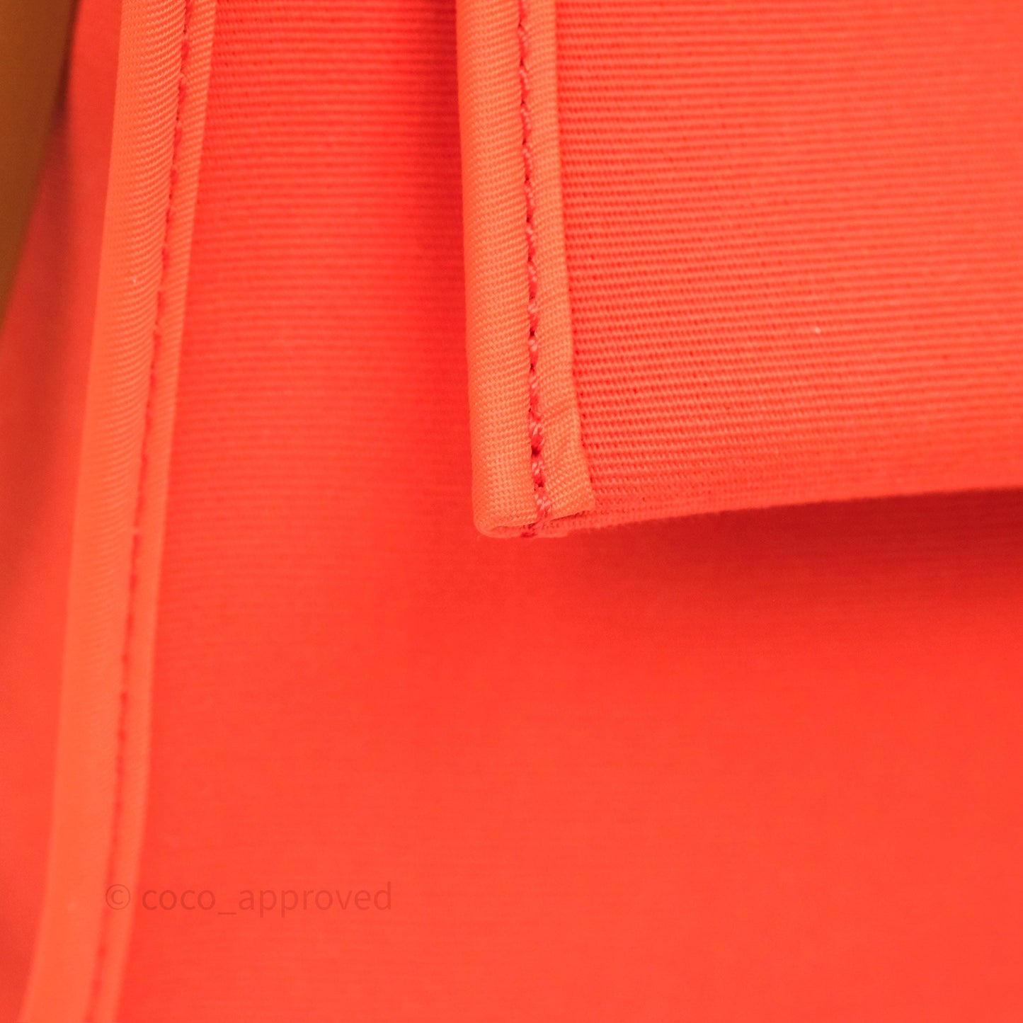 Hermès Herbag Zip 31 Capucine 9T / Fauve 34 Canvas Palladium Hardware