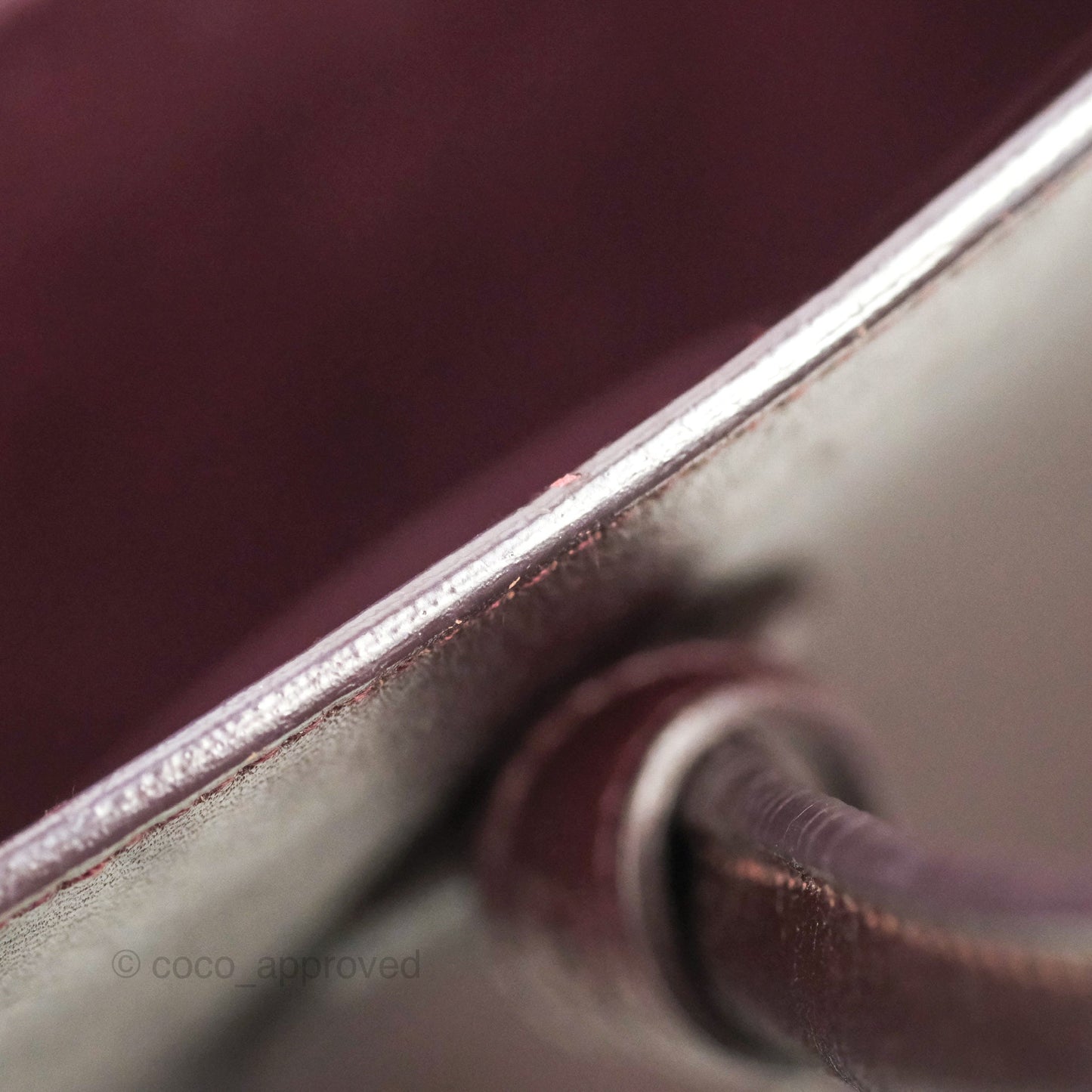 Saint Laurent Classic Sac De Jour Small Burgundy Smooth Calfskin Gold Hardware