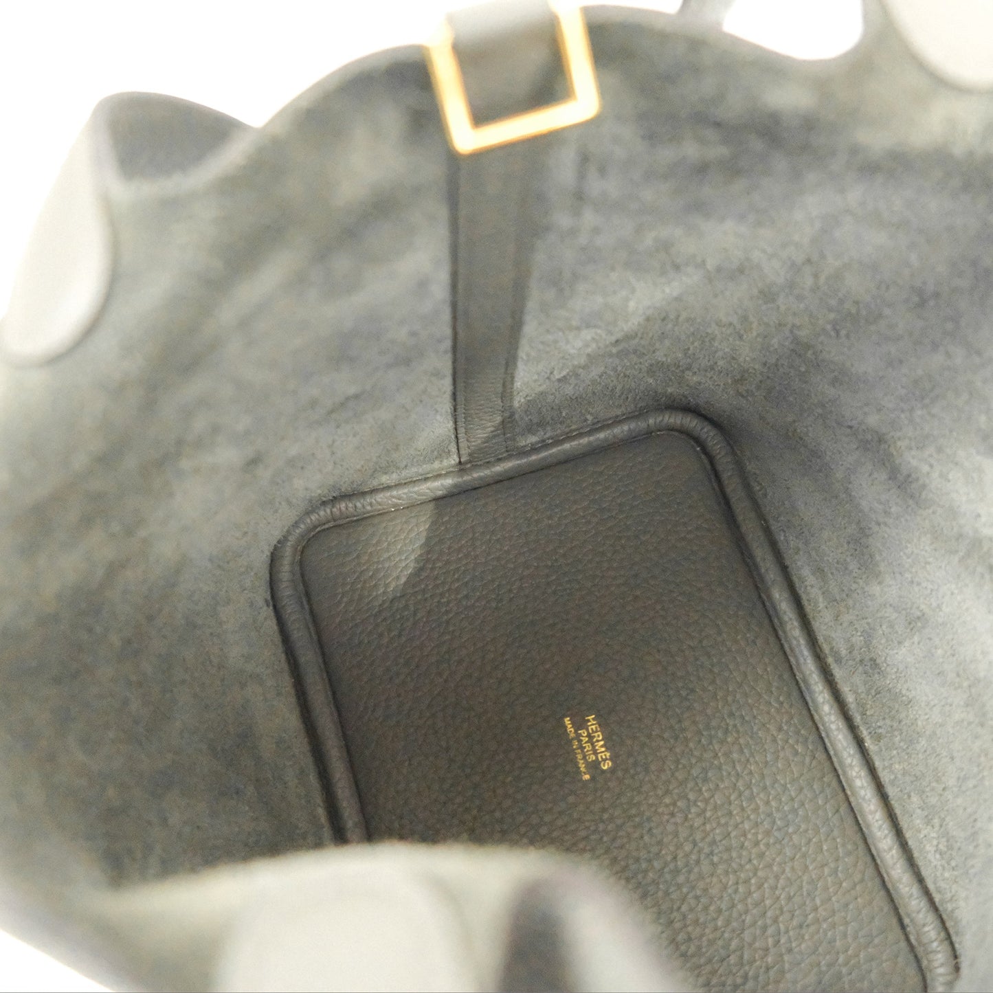 Hermès Picotin Lock 18 Gris Meyer 0L Taurillon Clemence Gold Hardware