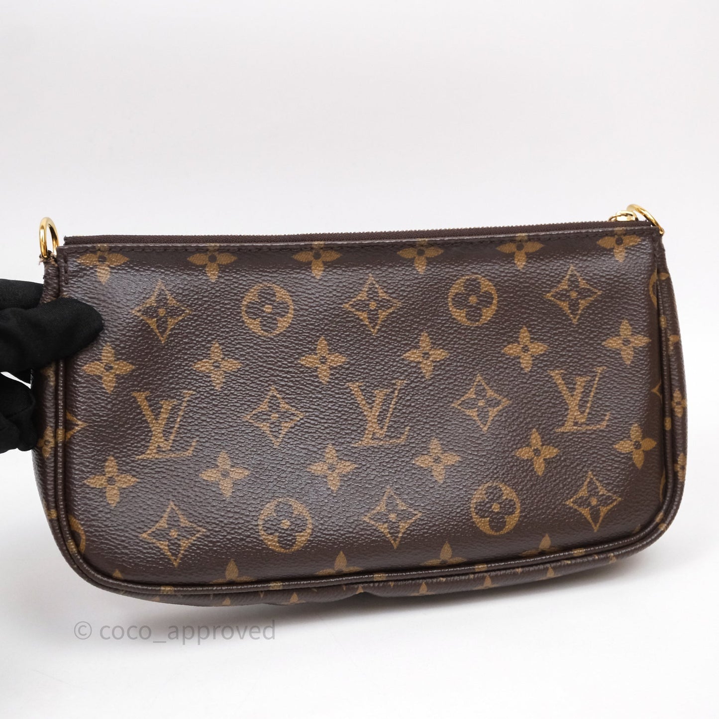 Louis Vuitton Multi Pochette Accessories Pink Monogram Canvas