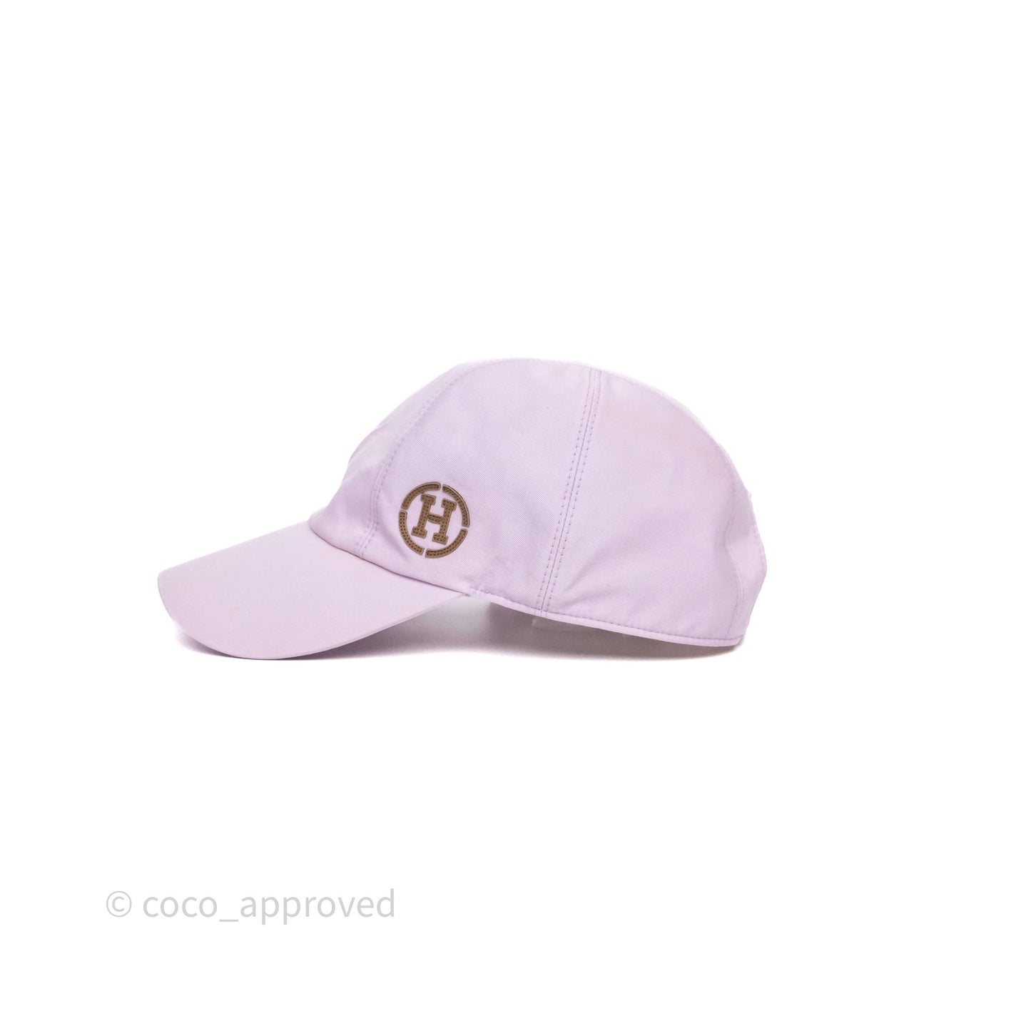 Hermes Miles H Circle Cap Lilas Purple